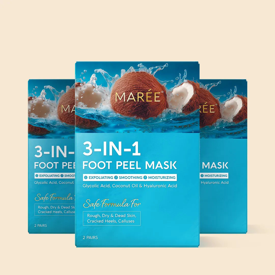 Exfoliating & Hydrating Foot Mask by Maree