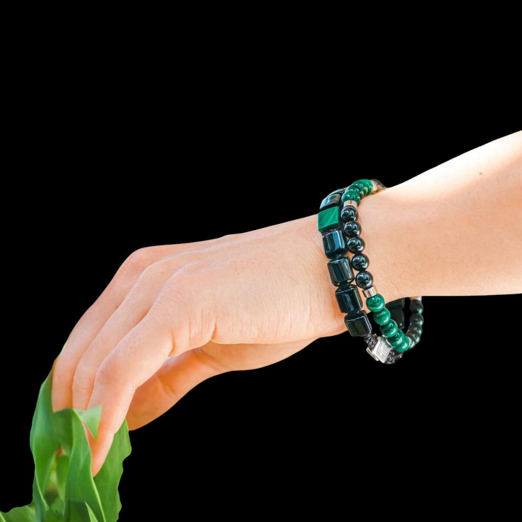 Fortress of Heart & Mind: Bracelet Set for Mental Healing by Conscious Items