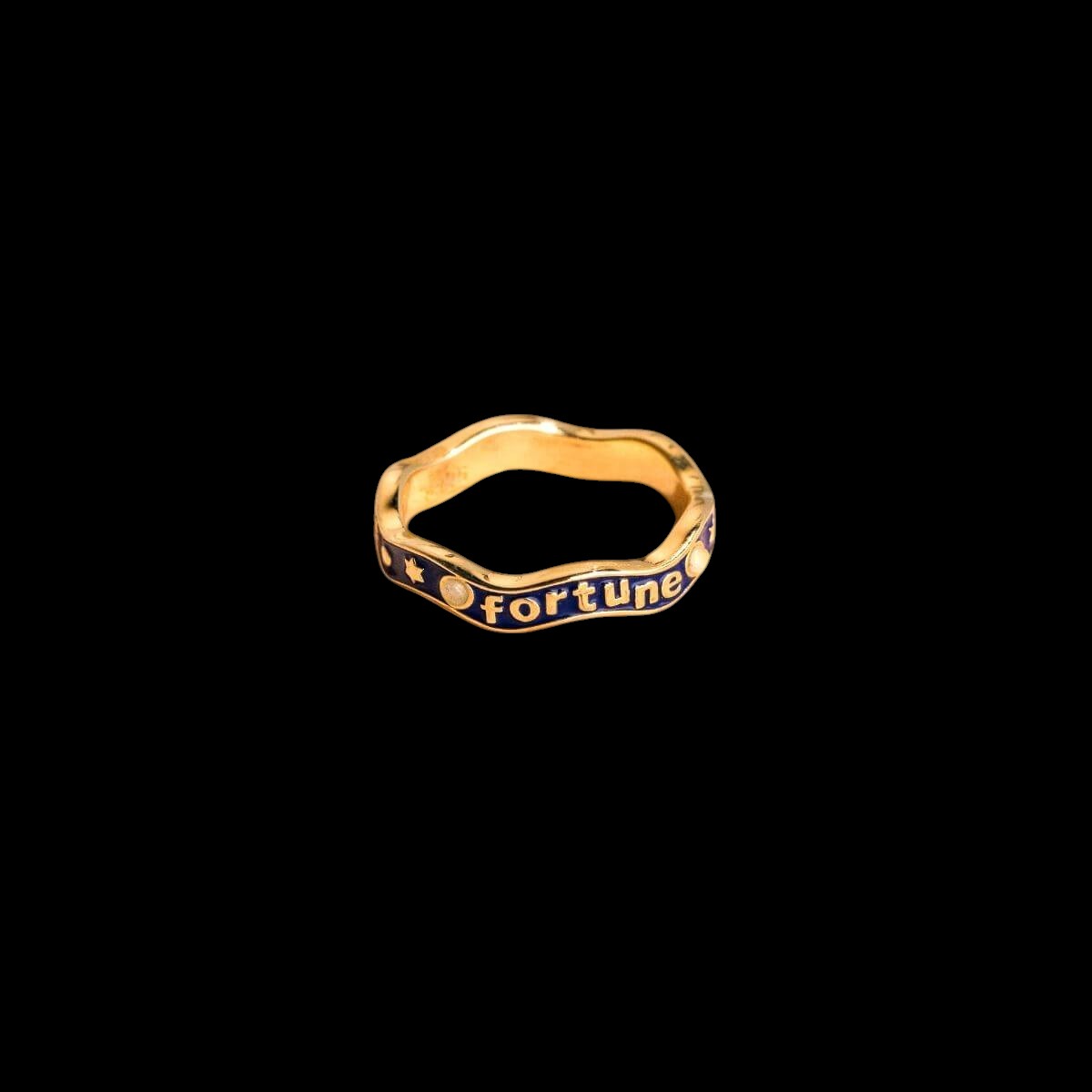 Fortune Magnet - Aquamarine Ring of Prosperity by Conscious Items