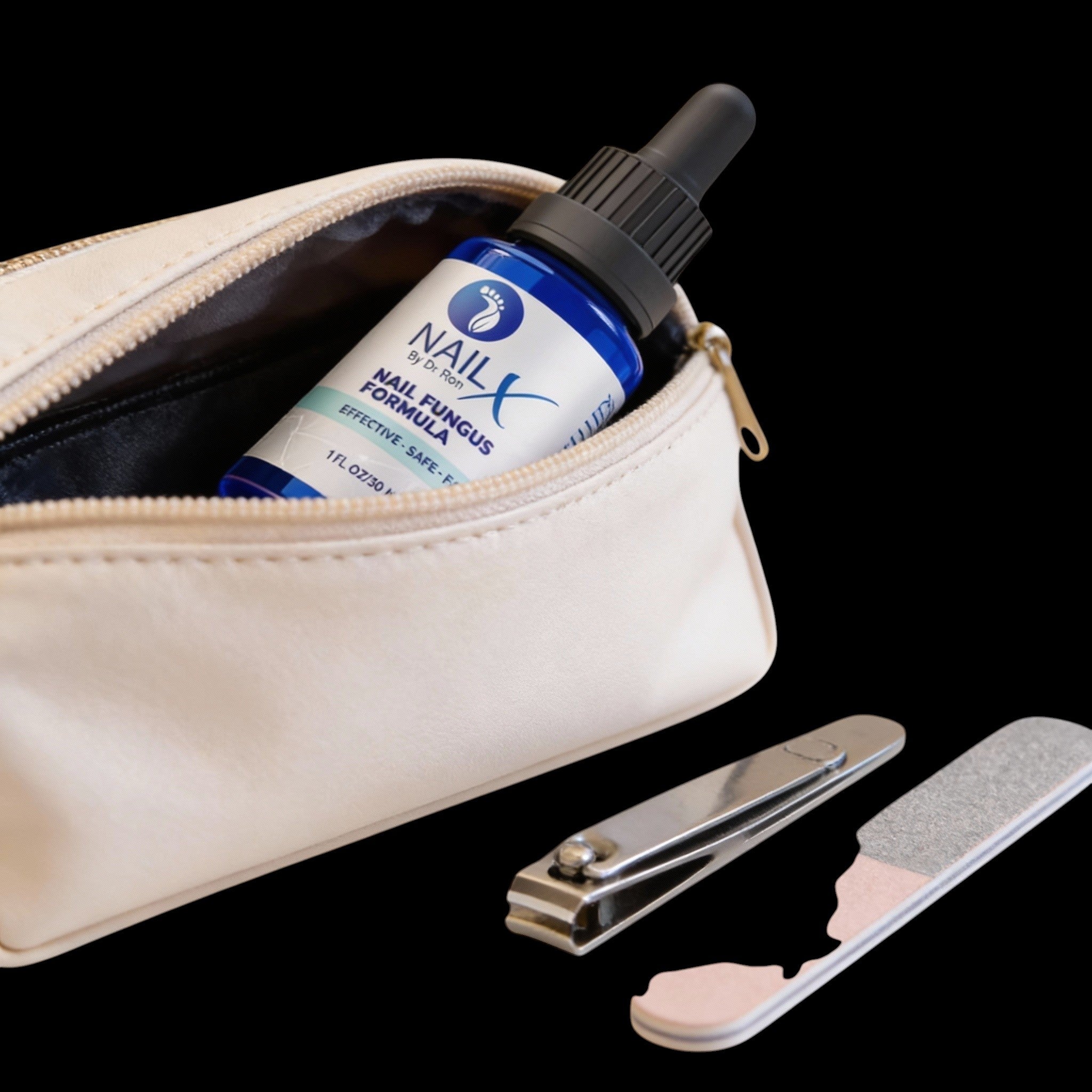 NailX Topical Nail Solution – Repair for Discolored, Damaged & Fungal-Prone Nails by Foot Butter by Dr Ron