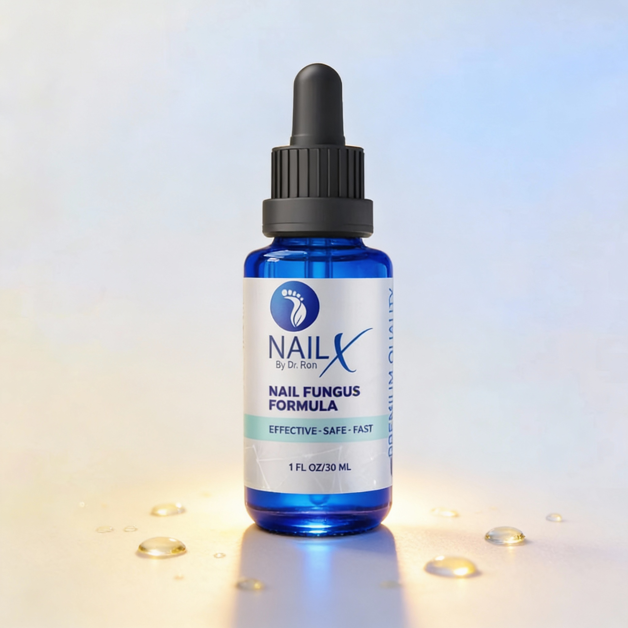NailX Topical Nail Solution – Repair for Discolored, Damaged & Fungal-Prone Nails by Foot Butter by Dr Ron