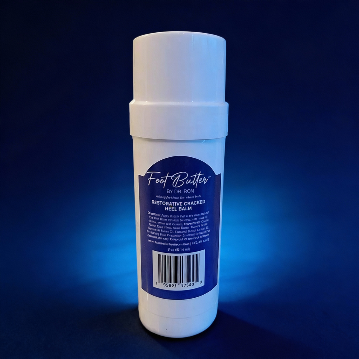 2 oz Cracked Heel Repair Balm – Restorative Moisturizer for Dry, Cracked Feet by Foot Butter by Dr Ron