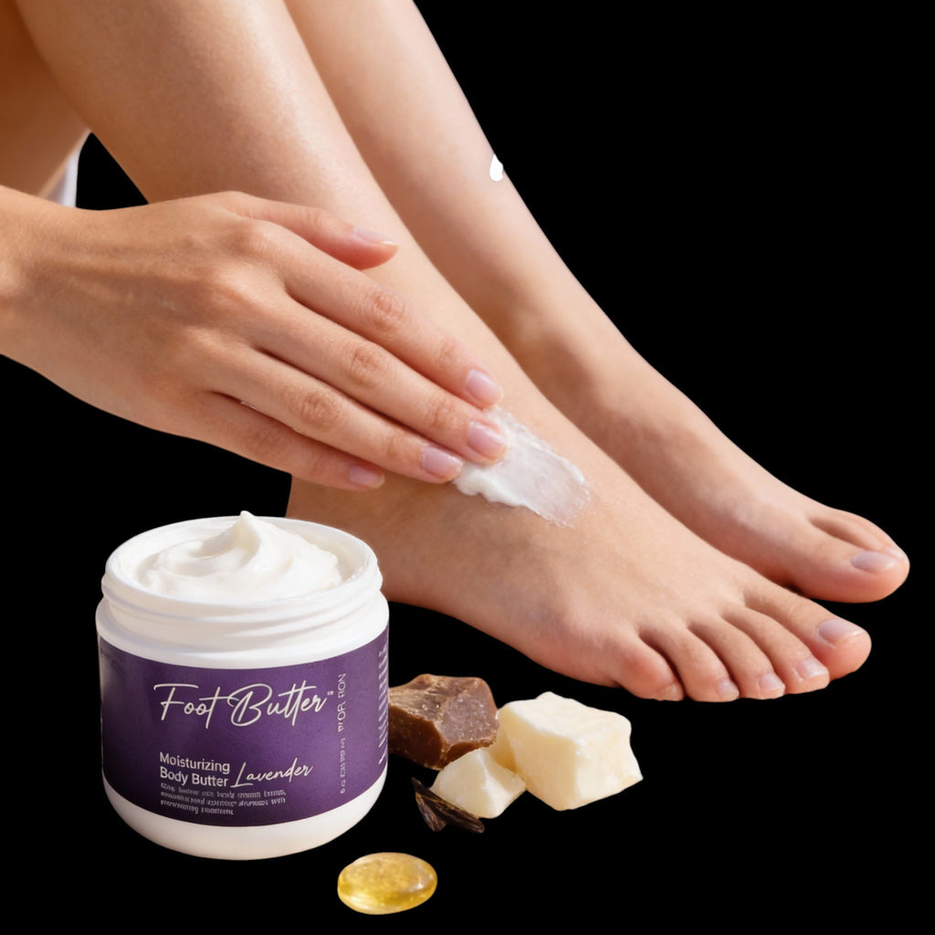 Lavender Moisturizing Body Butter – Deep Hydration for Dry Skin & Tired Feet by Foot Butter by Dr Ron