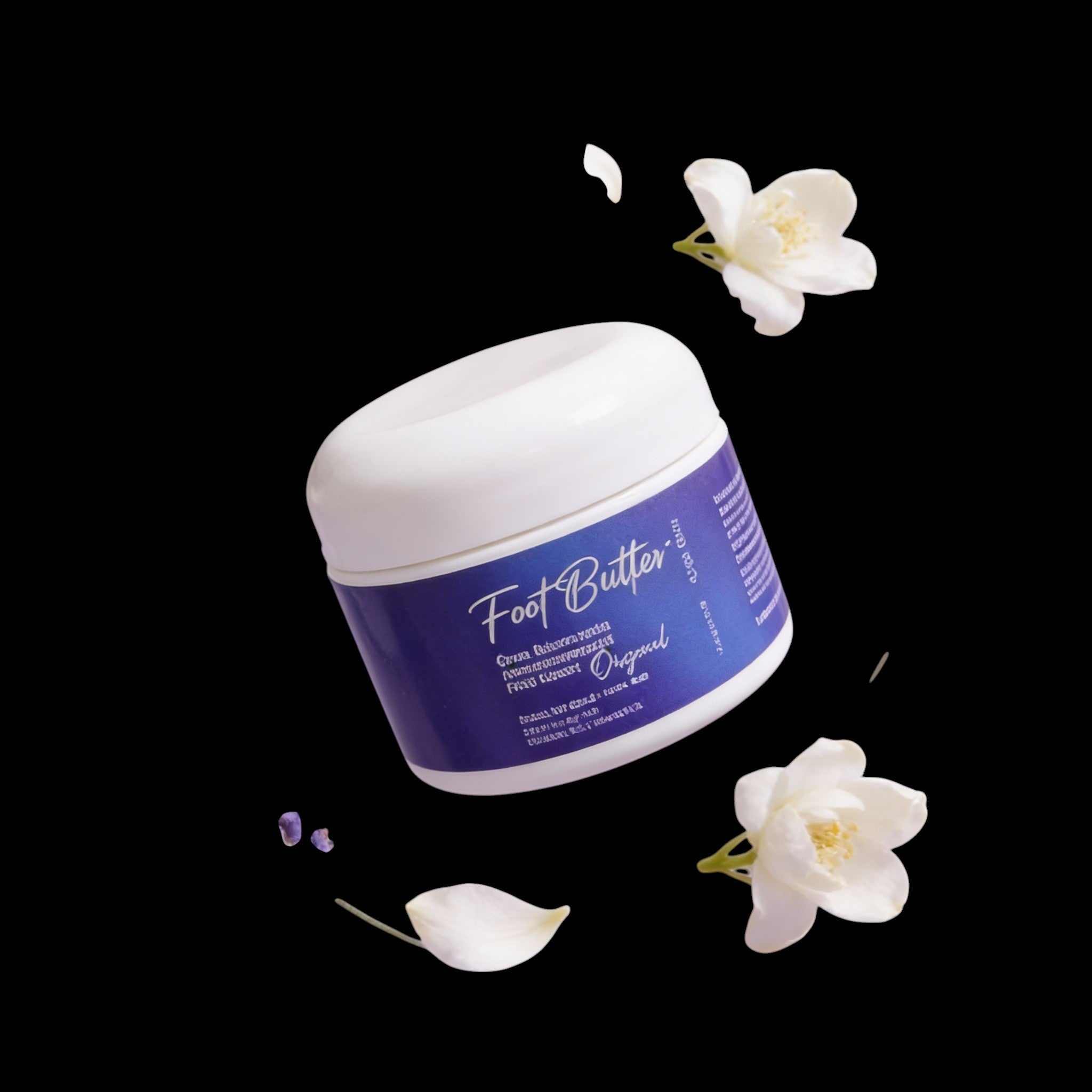 Lavender Jasmine Foot Butter Cream 1 oz – Travel Size Deep Moisture by Foot Butter by Dr Ron