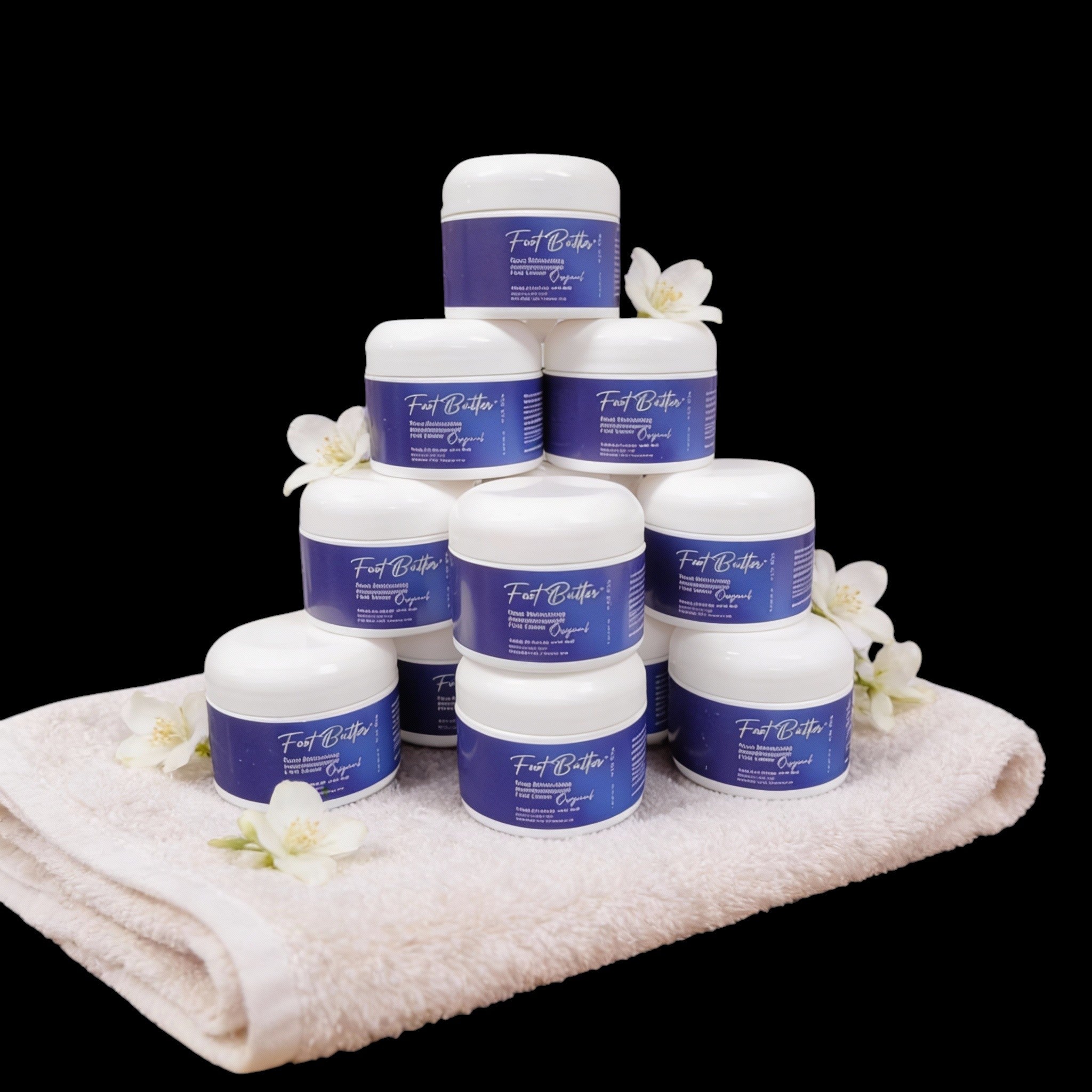 Lavender Jasmine Foot Butter Cream 1 oz – Travel Size Deep Moisture by Foot Butter by Dr Ron