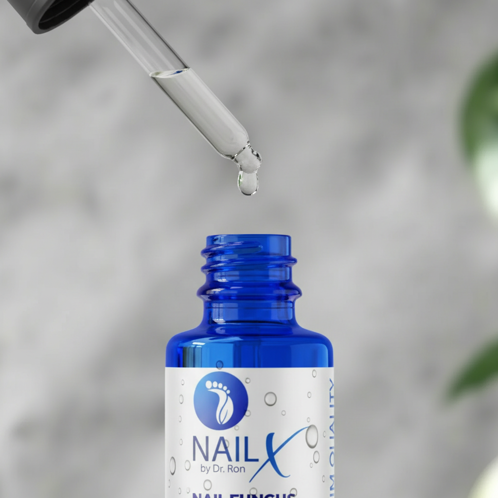 NailX Topical Nail Solution – Repair for Discolored, Damaged & Fungal-Prone Nails by Foot Butter by Dr Ron