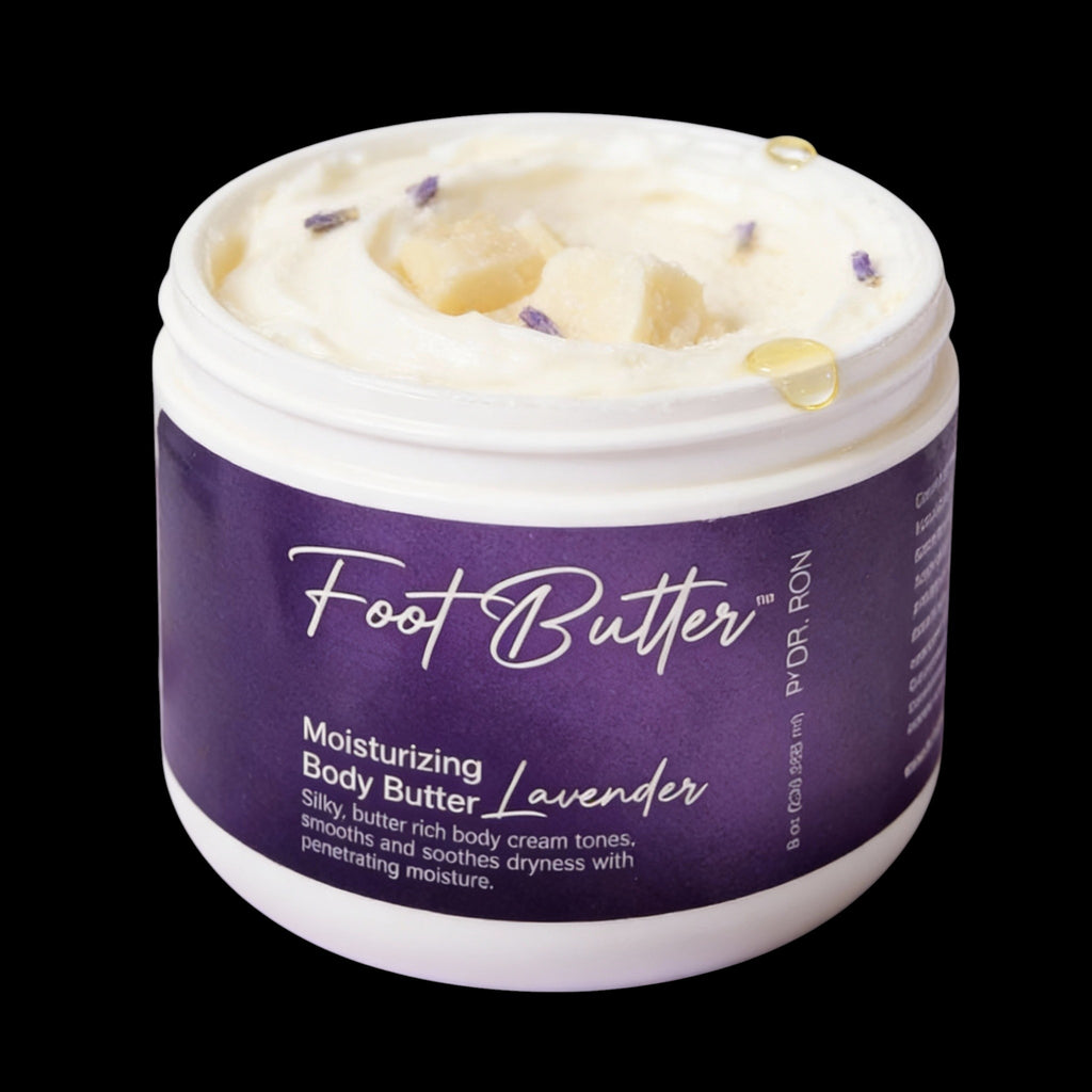 Lavender Moisturizing Body Butter – Deep Hydration for Dry Skin & Tired Feet by Foot Butter by Dr Ron