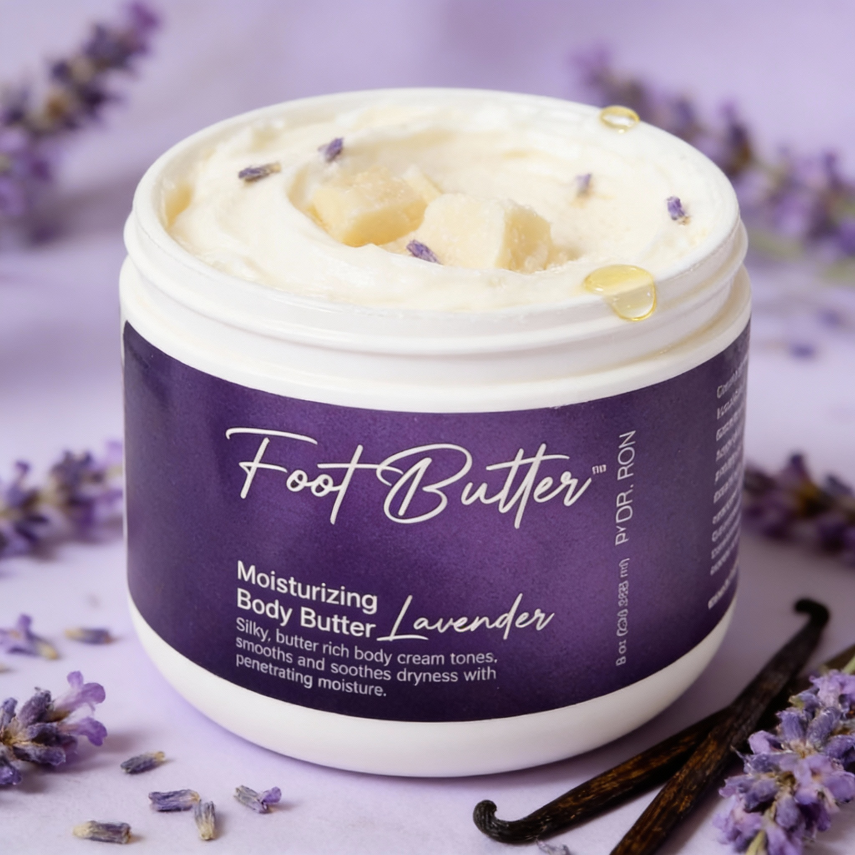 Lavender Moisturizing Body Butter – Deep Hydration for Dry Skin & Tired Feet