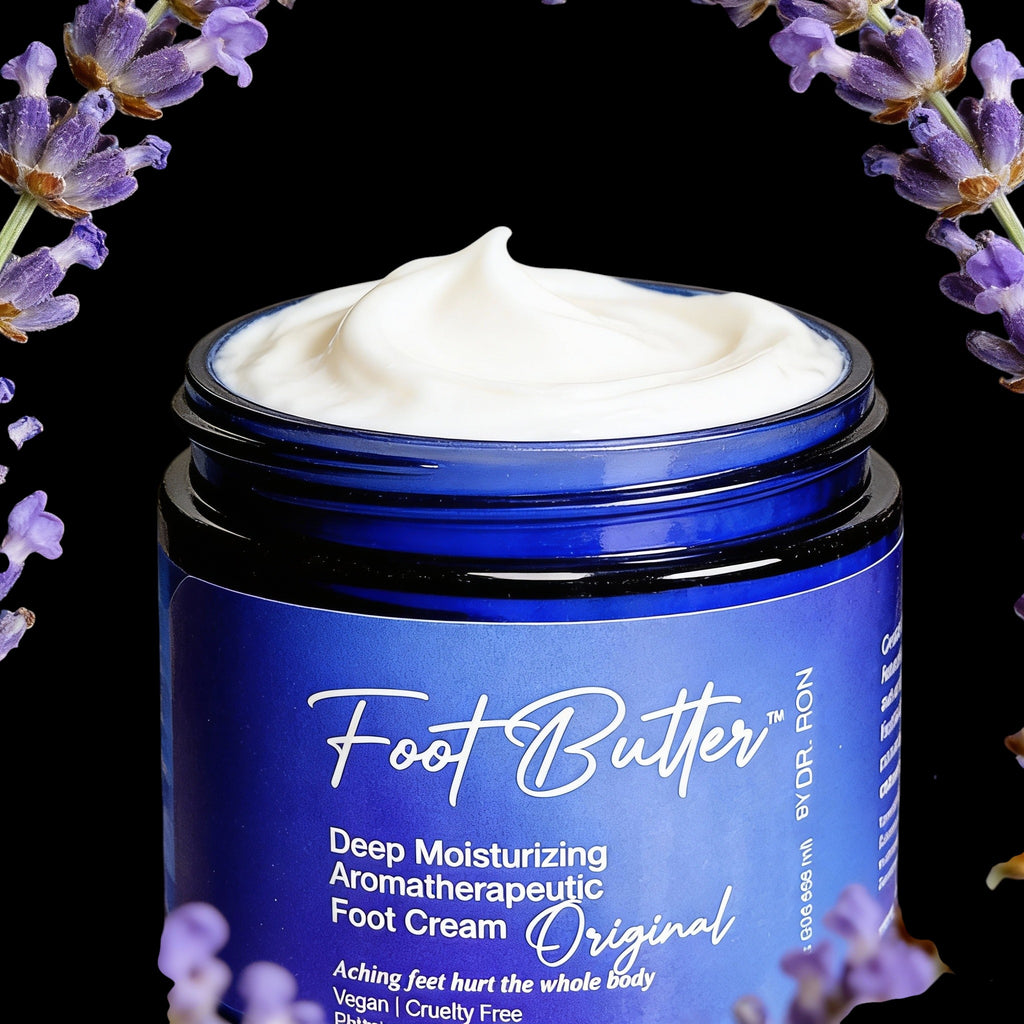 Lavender & Jasmine Foot Butter – Deep Moisturizing Foot Cream for Dry, Tired Feet by Foot Butter by Dr Ron
