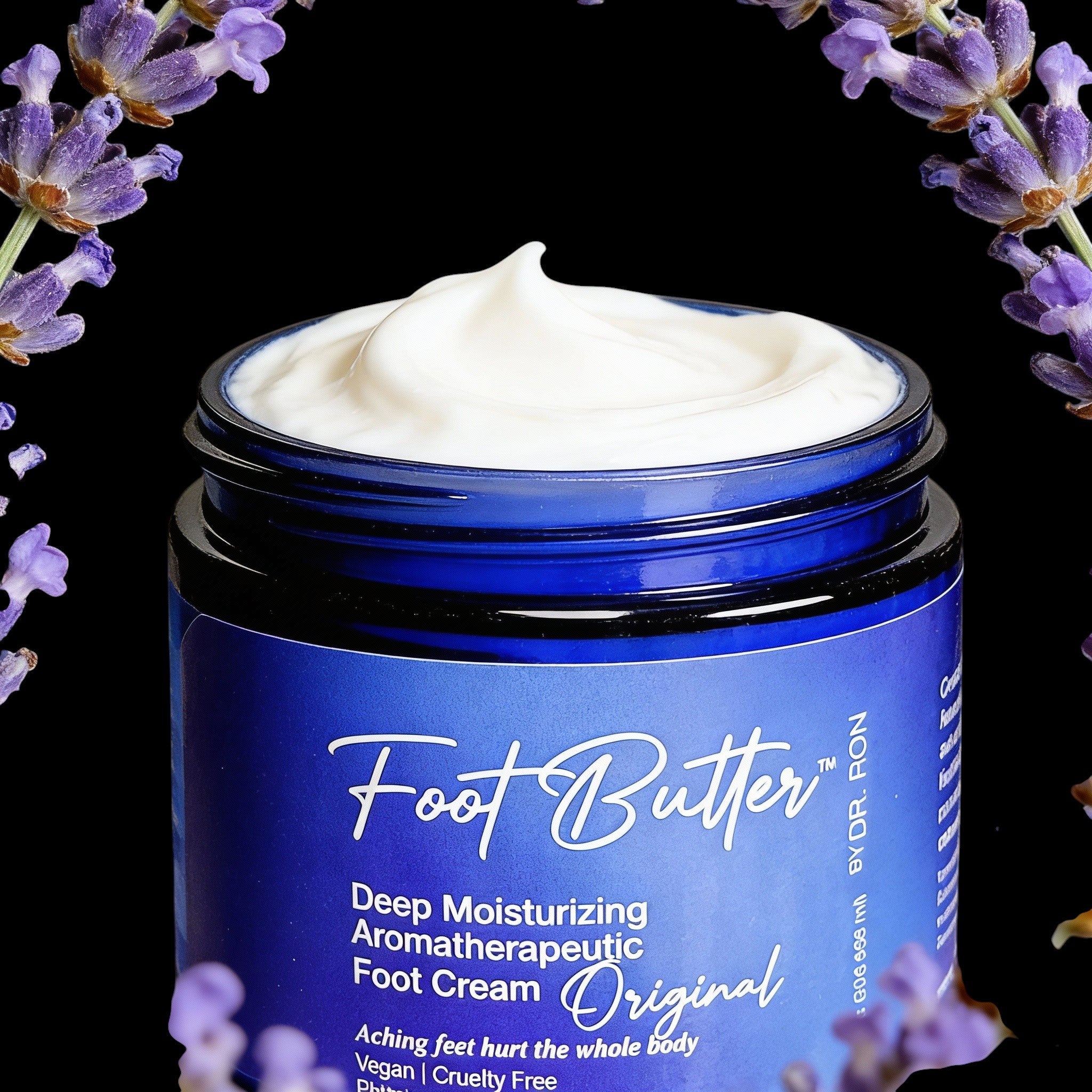 Lavender & Jasmine Foot Butter – Deep Moisturizing Foot Cream for Dry, Tired Feet by Foot Butter by Dr Ron