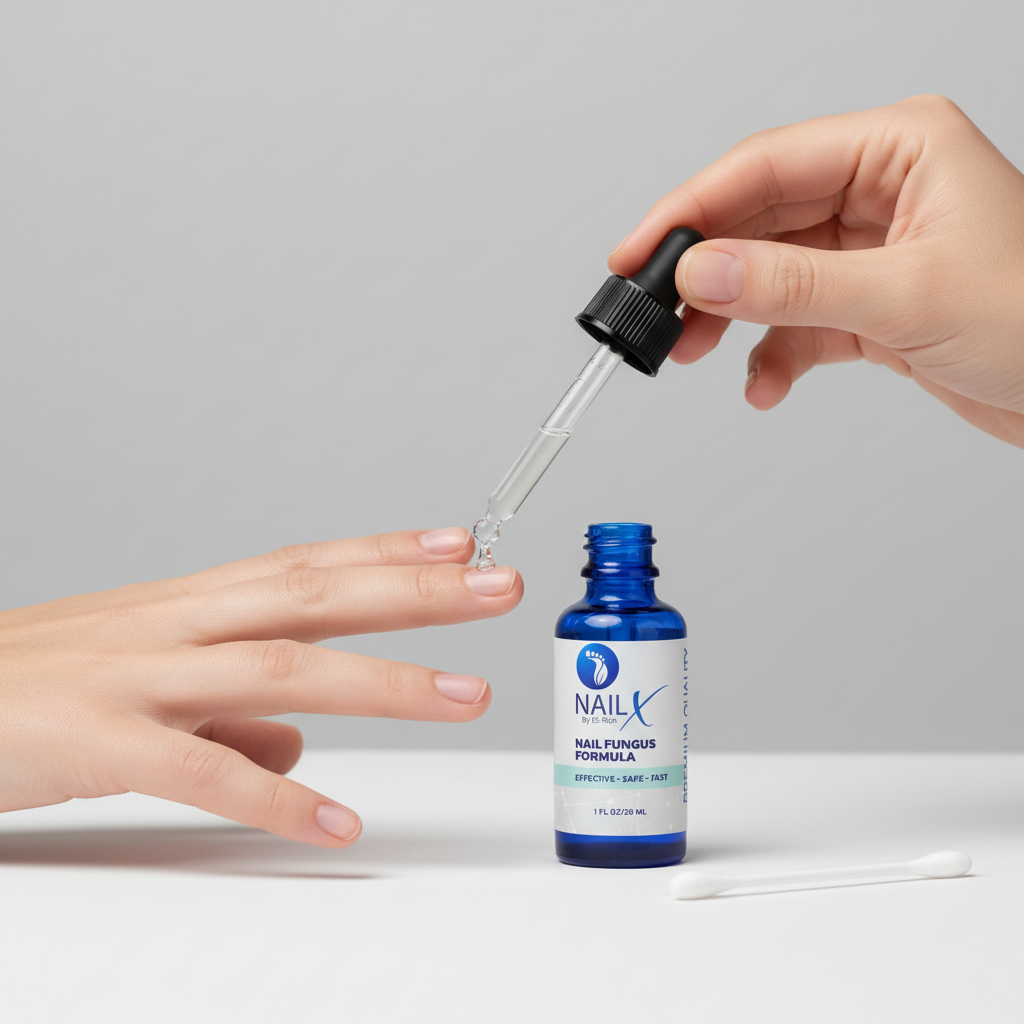 NailX Topical Nail Solution – Repair for Discolored, Damaged & Fungal-Prone Nails by Foot Butter by Dr Ron