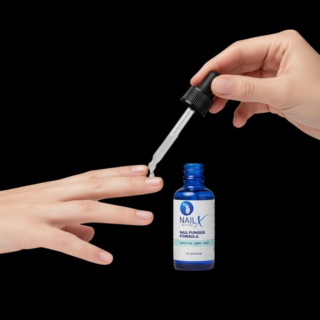 NailX Topical Nail Solution – Repair for Discolored, Damaged & Fungal-Prone Nails by Foot Butter by Dr Ron