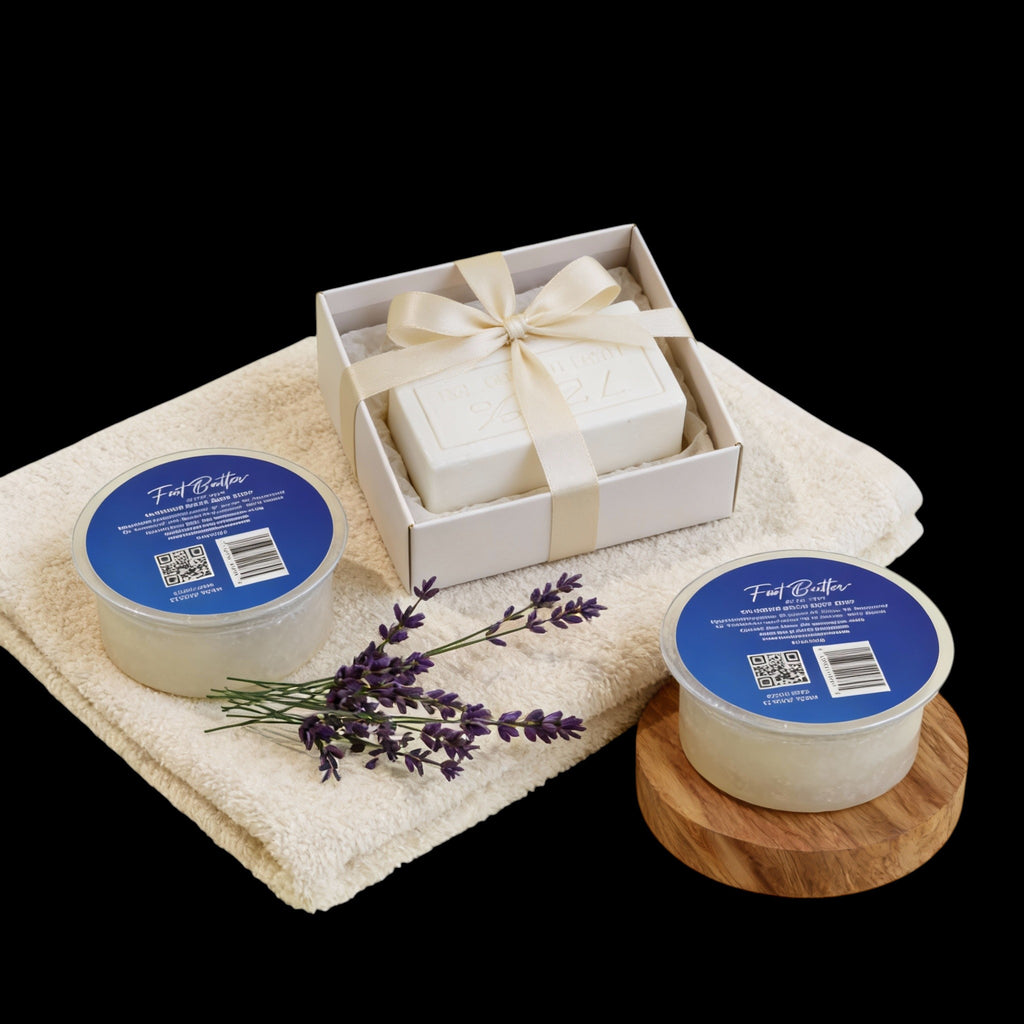 Lavender Glycerin Bath & Body Soap – Hydrating, Gentle, Moisturizing Cleanser by Foot Butter by Dr Ron