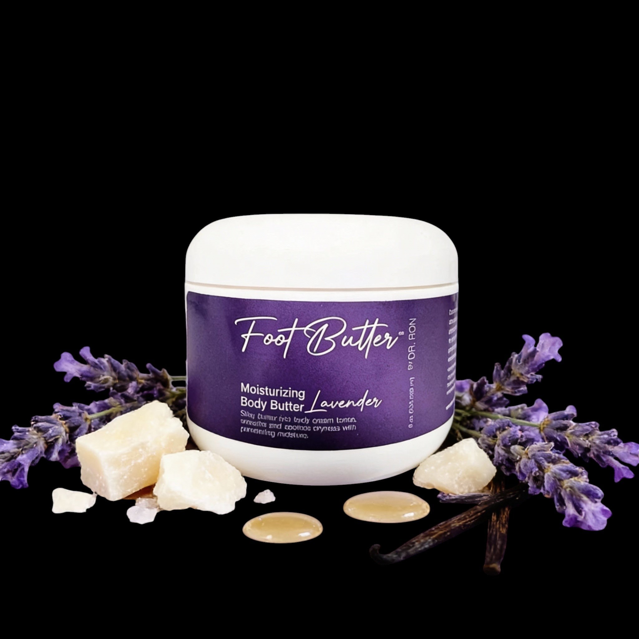 Lavender Moisturizing Body Butter – Deep Hydration for Dry Skin & Tired Feet by Foot Butter by Dr Ron