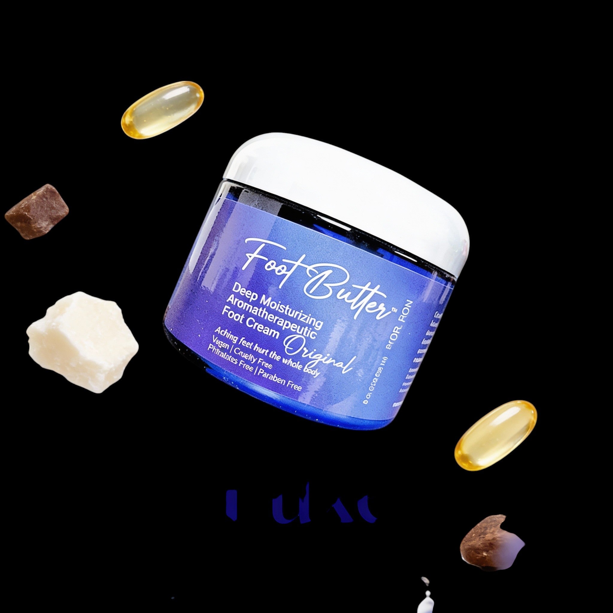 Lavender & Jasmine Foot Butter – Deep Moisturizing Foot Cream for Dry, Tired Feet by Foot Butter by Dr Ron