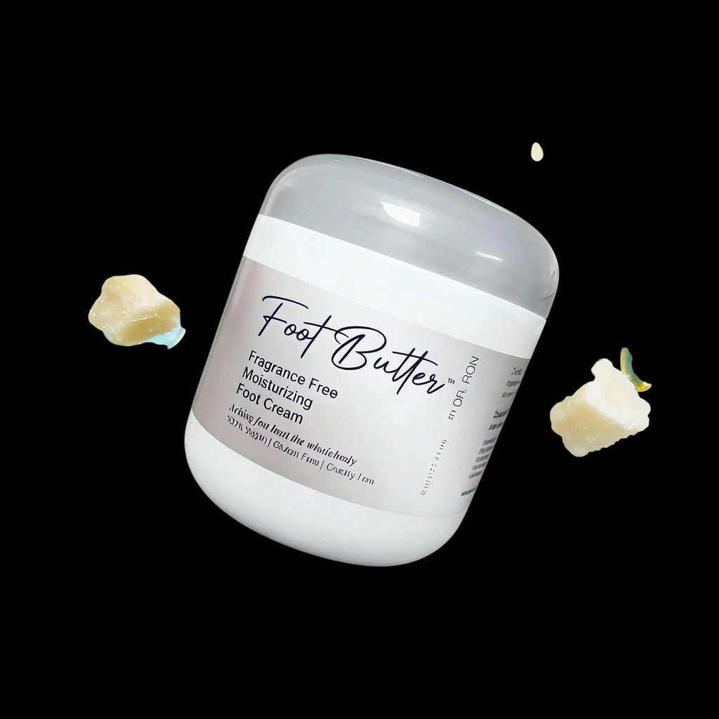 Fragrance-Free Foot Butter Massage Cream – Deep Moisture for Dry, Sensitive Feet by Foot Butter by Dr Ron