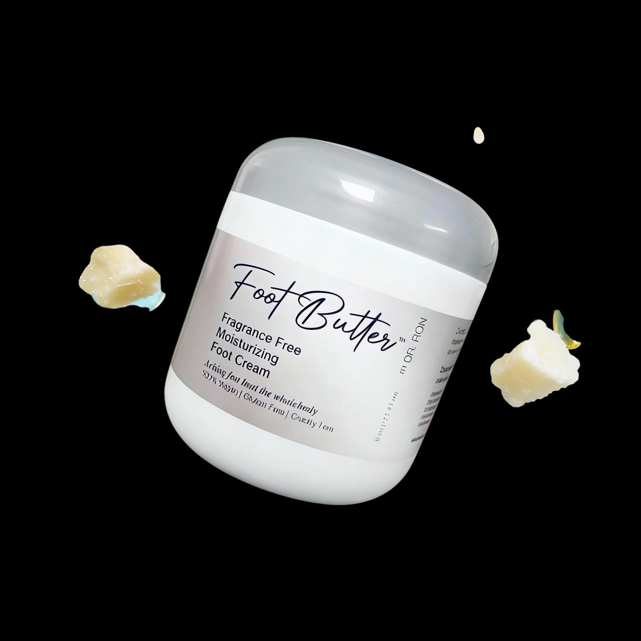 Fragrance-Free Foot Butter Massage Cream – Deep Moisture for Dry, Sensitive Feet by Foot Butter by Dr Ron