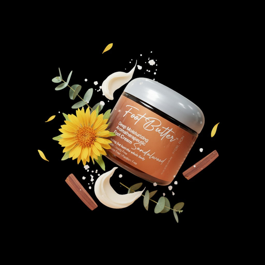 Sandalwood Foot Butter – Deep Moisturizing Foot Cream for Dry, Rough Skin by Foot Butter by Dr Ron
