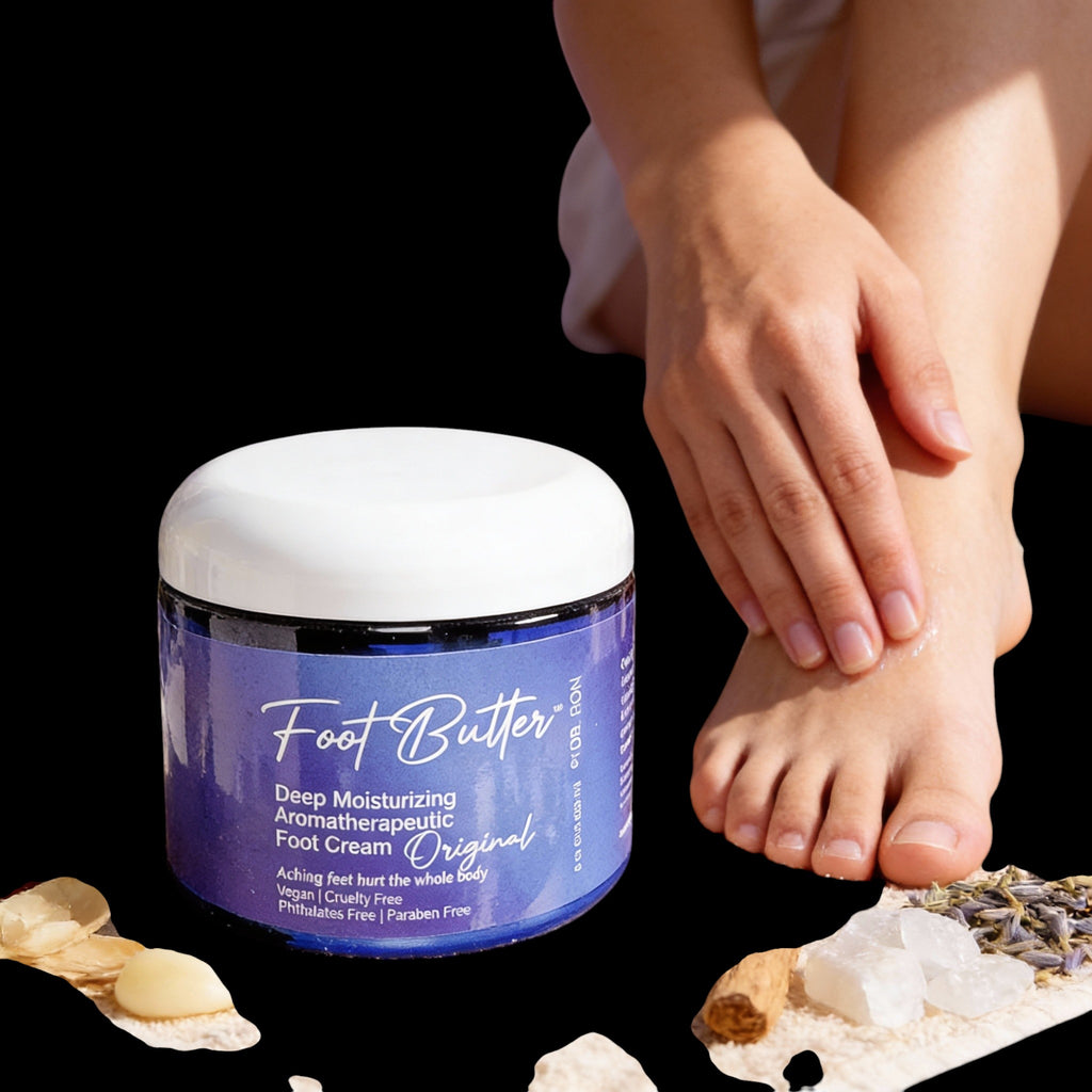 Foot Butter Travel Set – Mini Moisturizers & Pumice Scrub by Foot Butter by Dr Ron