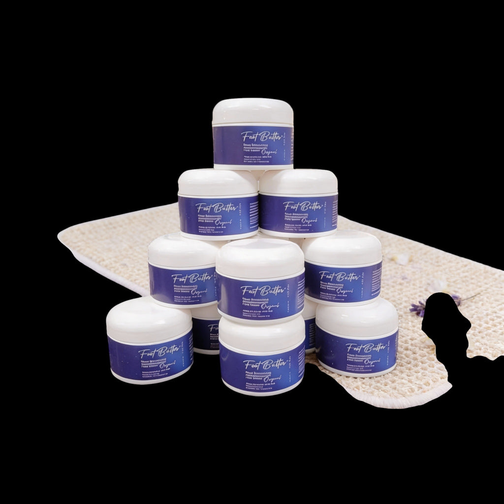 Lavender Jasmine Foot Butter Cream 1 oz – Travel Size Deep Moisture by Foot Butter by Dr Ron