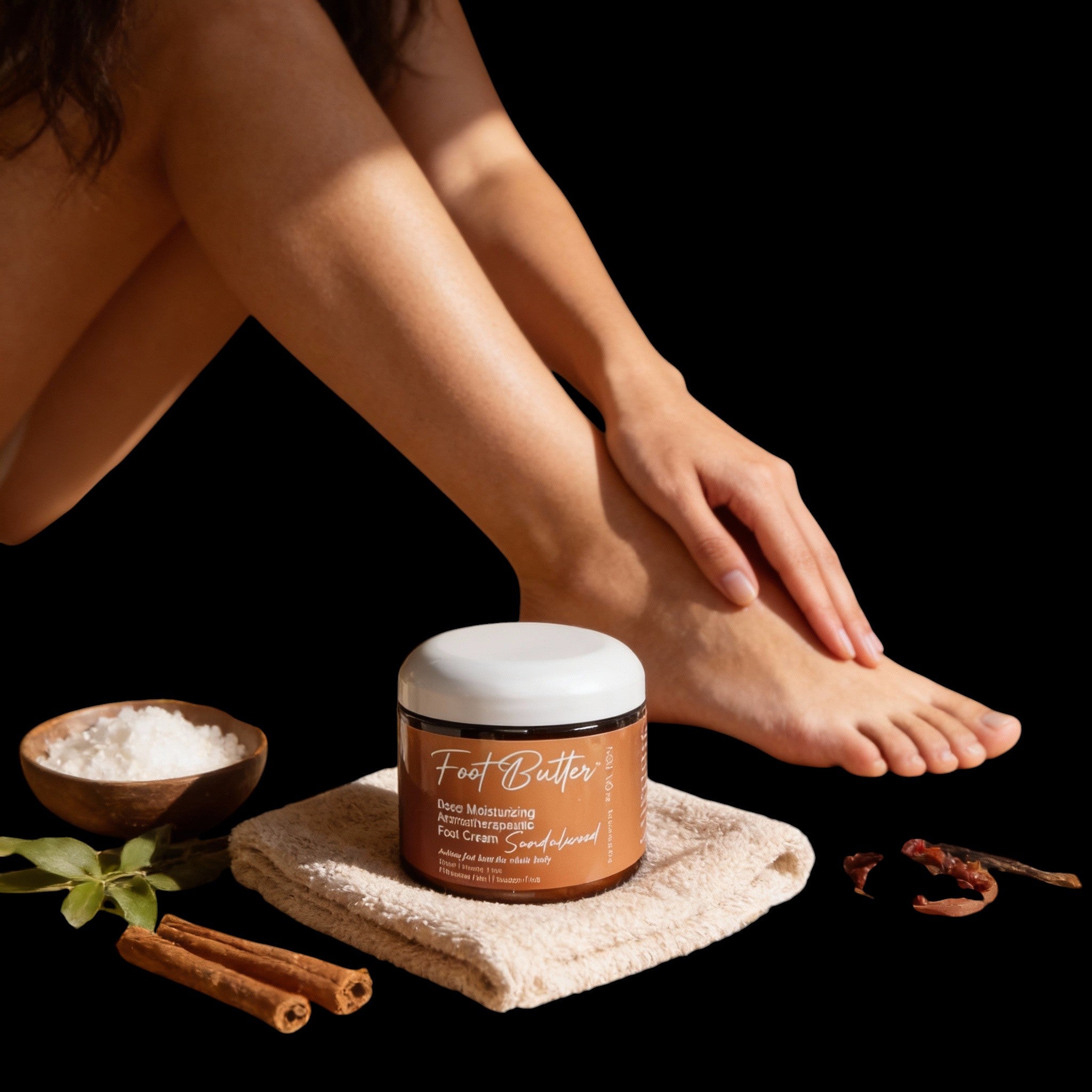 Sandalwood Foot Butter – Deep Moisturizing Foot Cream for Dry, Rough Skin by Foot Butter by Dr Ron