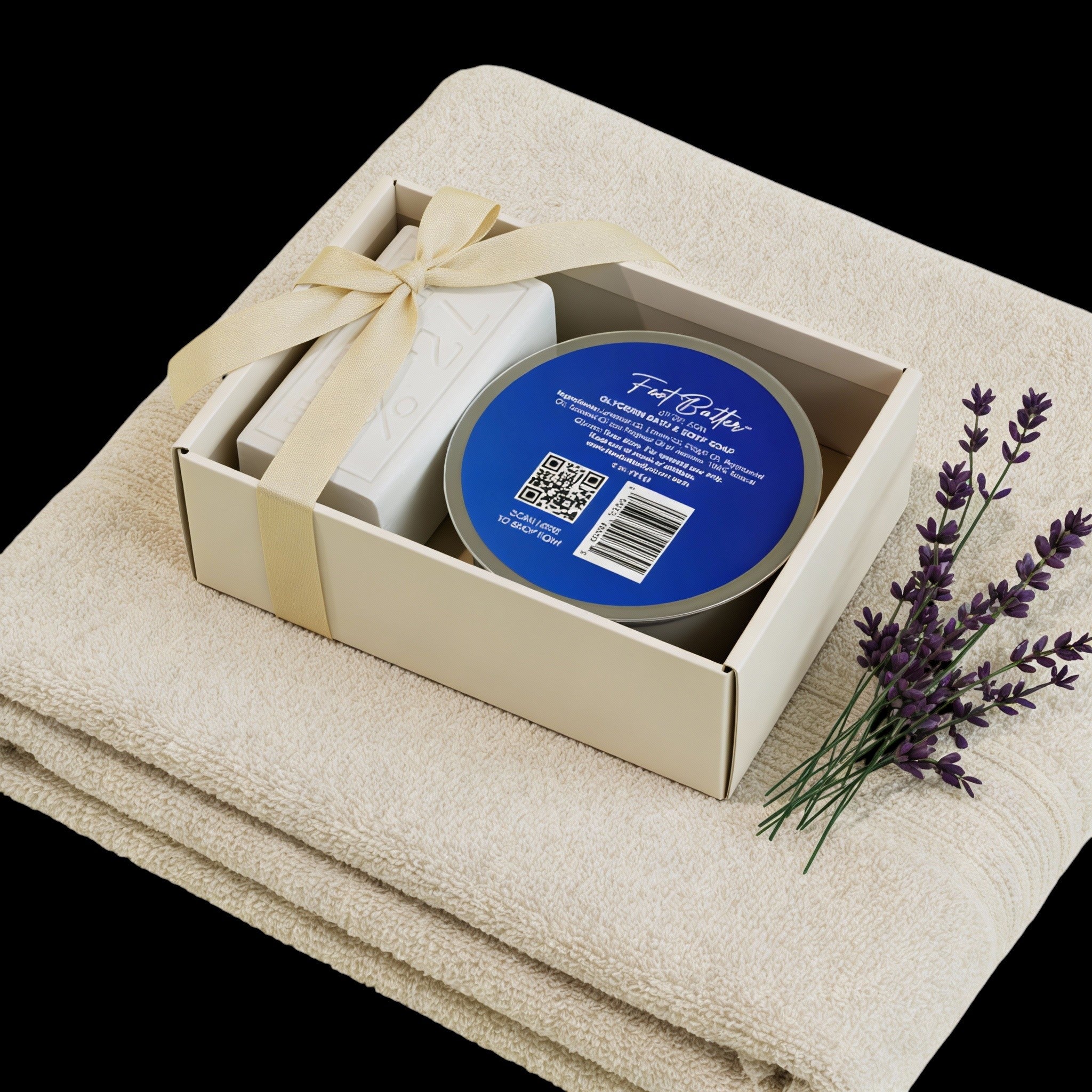 Lavender Glycerin Bath & Body Soap – Hydrating, Gentle, Moisturizing Cleanser by Foot Butter by Dr Ron
