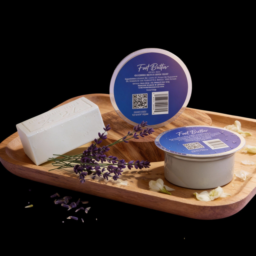 Lavender Glycerin Bath & Body Soap – Hydrating, Gentle, Moisturizing Cleanser by Foot Butter by Dr Ron