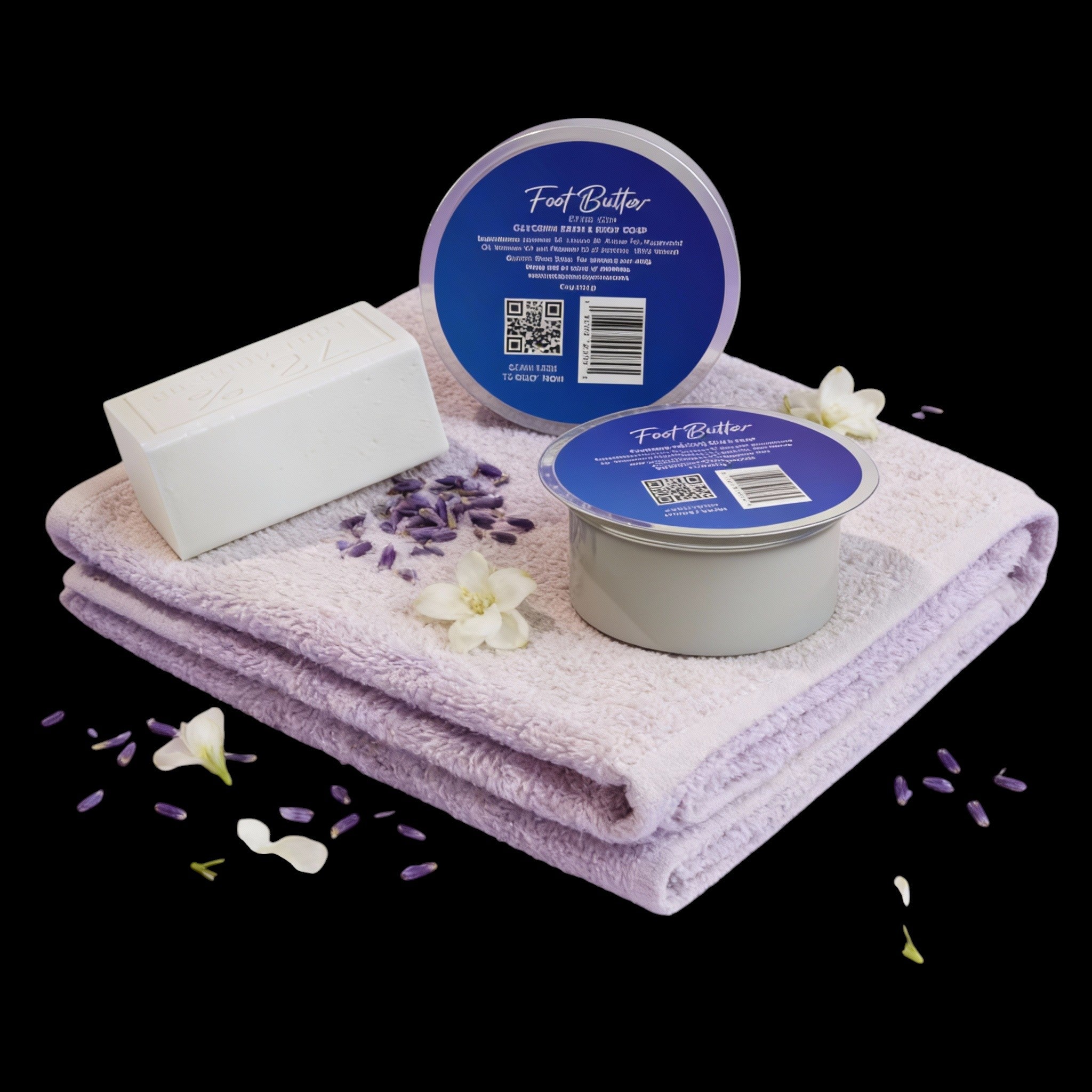Lavender Glycerin Bath & Body Soap – Hydrating, Gentle, Moisturizing Cleanser by Foot Butter by Dr Ron