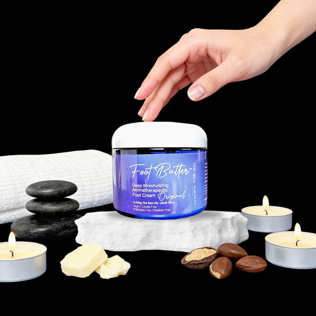 Lavender & Jasmine Foot Butter – Deep Moisturizing Foot Cream for Dry, Tired Feet by Foot Butter by Dr Ron