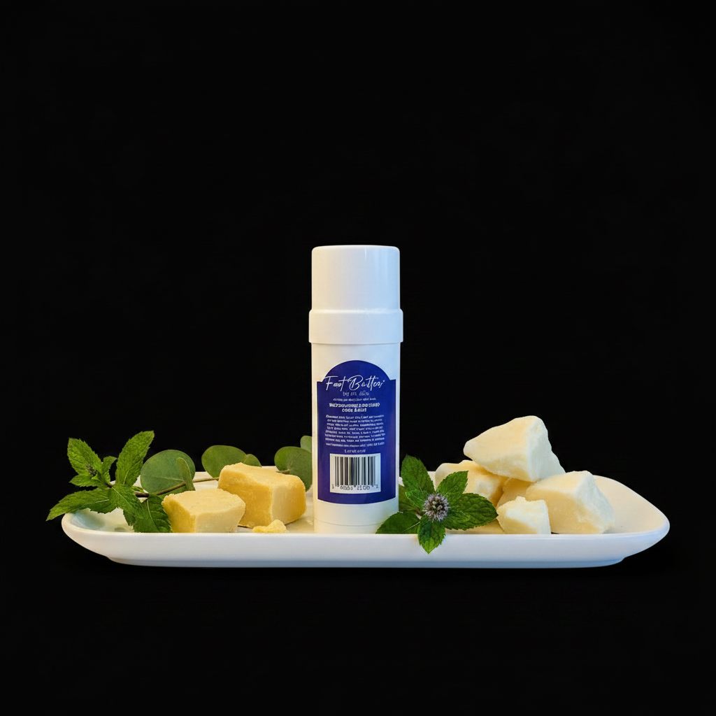 2 oz Cracked Heel Repair Balm – Restorative Moisturizer for Dry, Cracked Feet by Foot Butter by Dr Ron