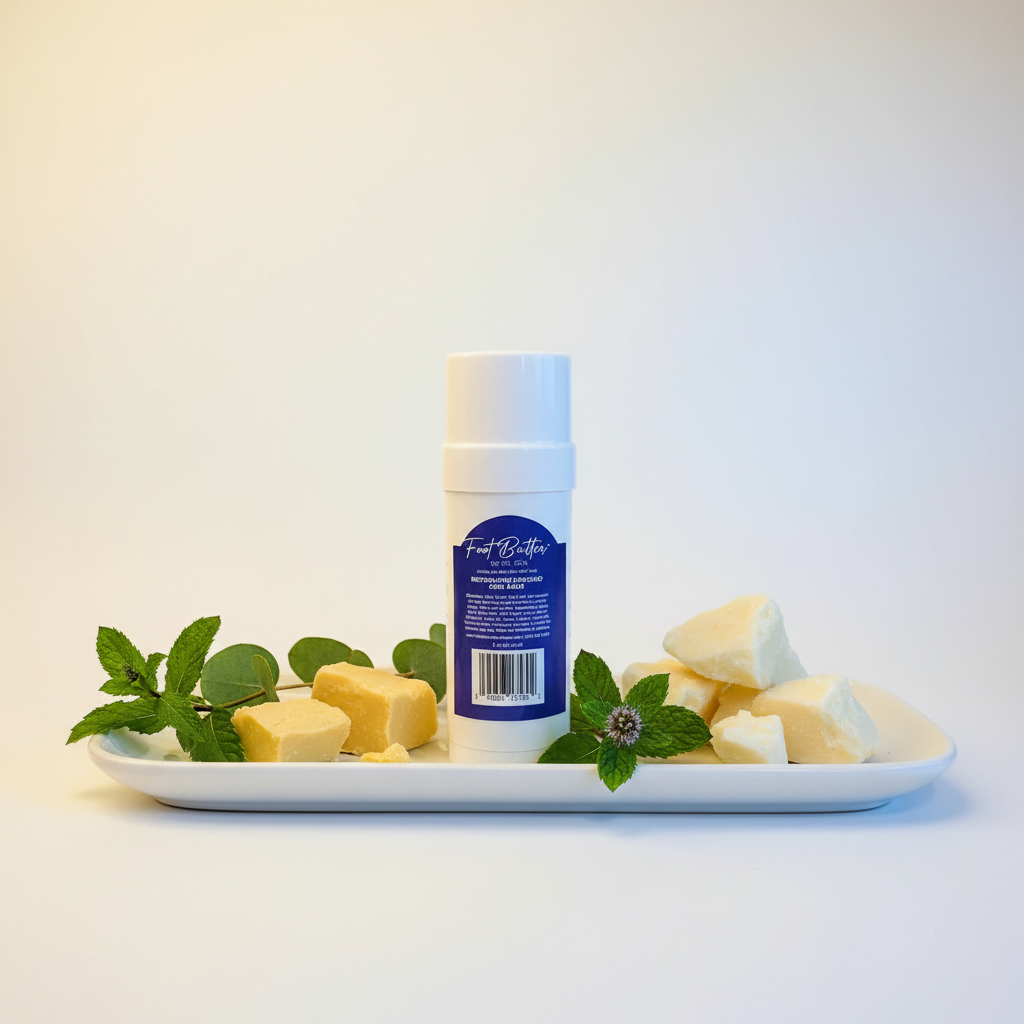 2 oz Cracked Heel Repair Balm – Restorative Moisturizer for Dry, Cracked Feet by Foot Butter by Dr Ron