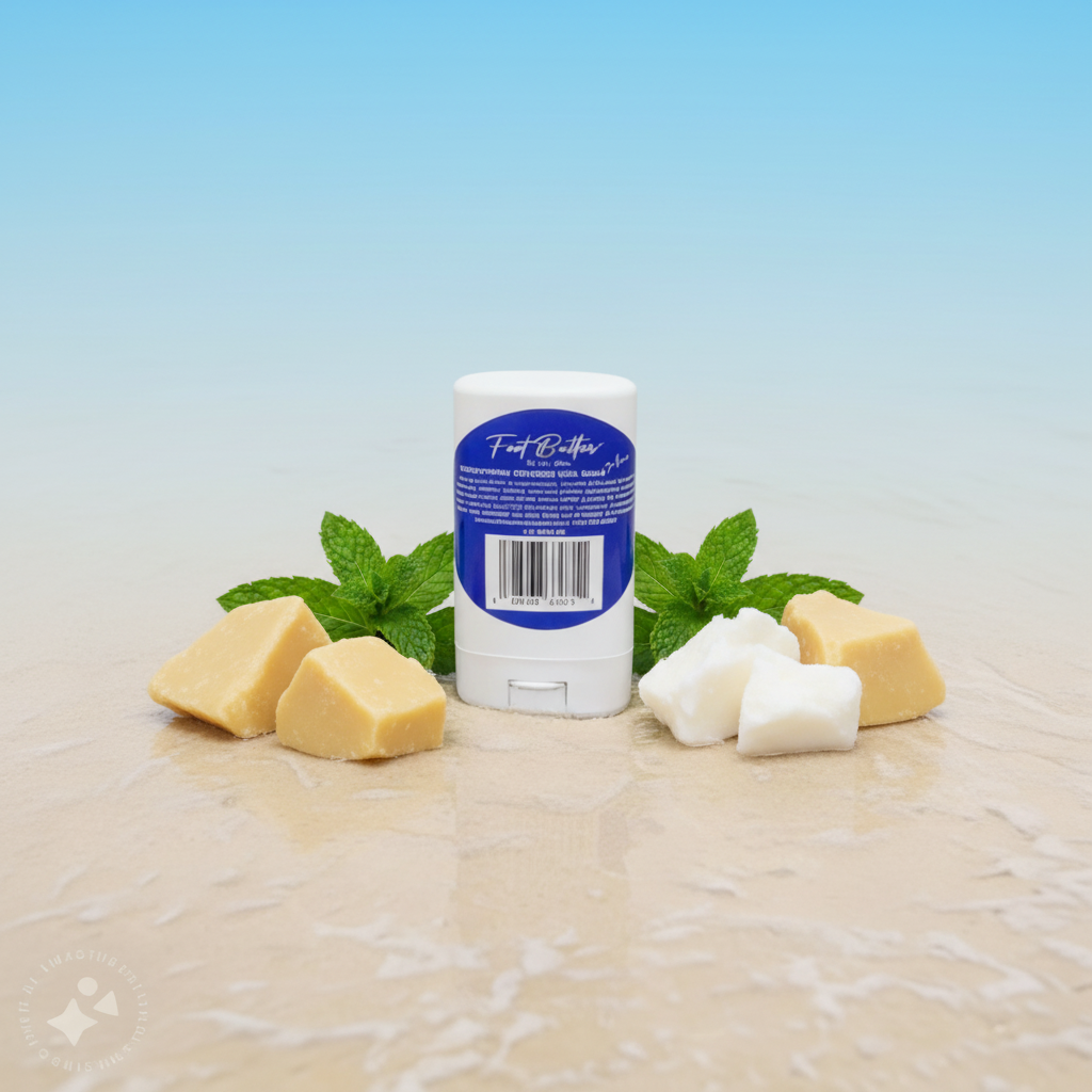 Restorative Cracked Heel Balm Travel Size – 1 oz Deep Moisture Repair by Foot Butter by Dr Ron
