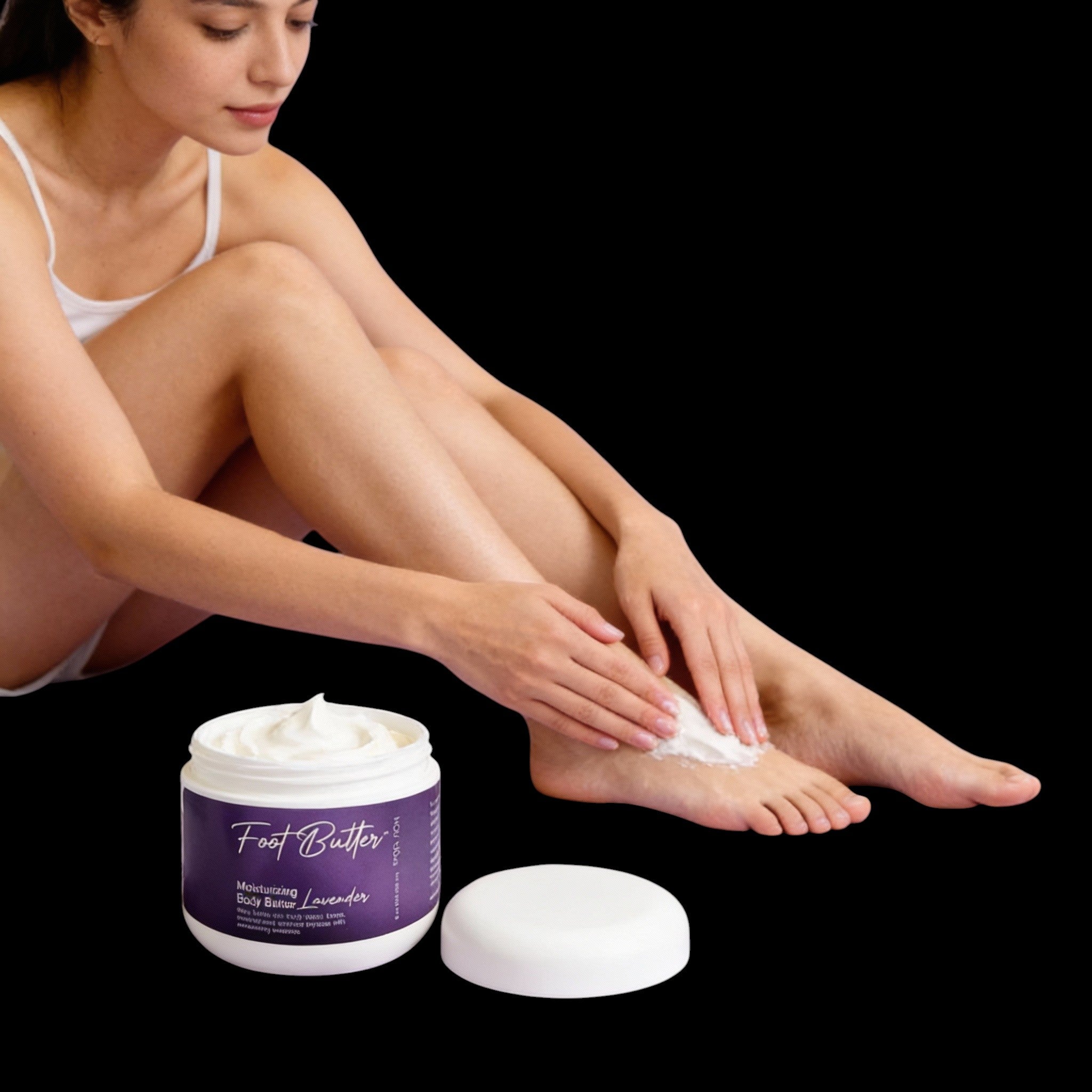 Lavender Moisturizing Body Butter – Deep Hydration for Dry Skin & Tired Feet by Foot Butter by Dr Ron