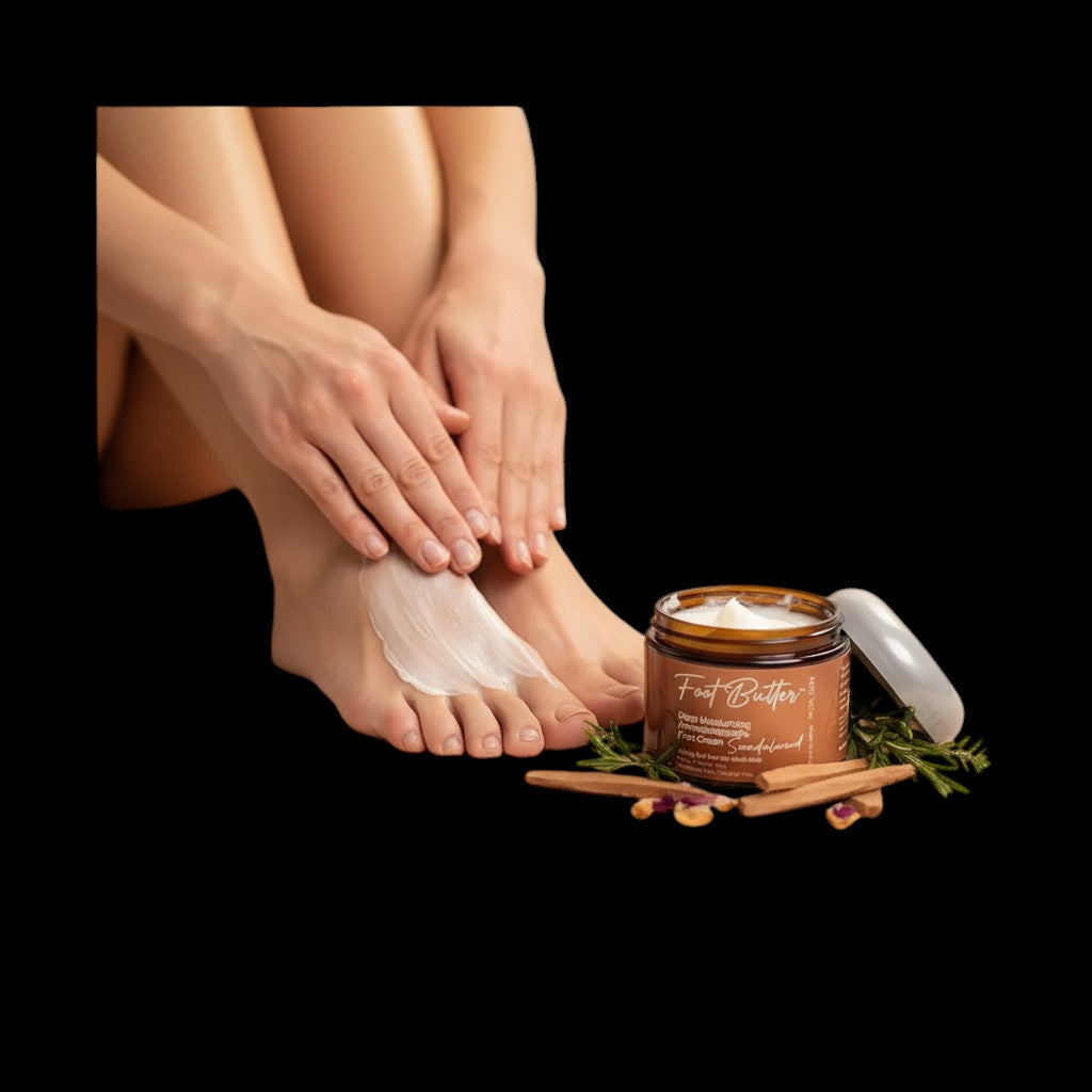 Sandalwood Foot Butter – Deep Moisturizing Foot Cream for Dry, Rough Skin by Foot Butter by Dr Ron