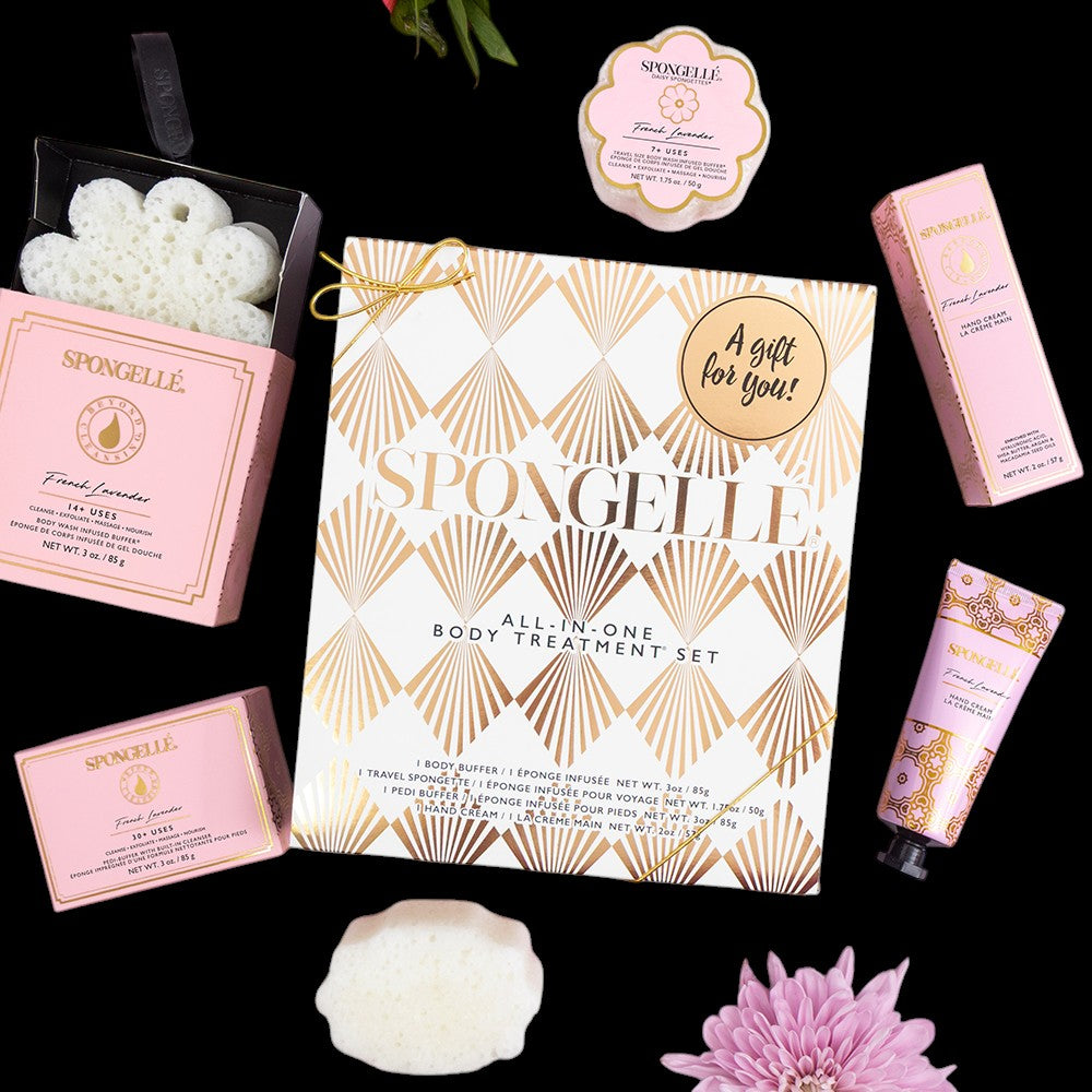 French Lavender | Daisy Gift Set by Spongellé