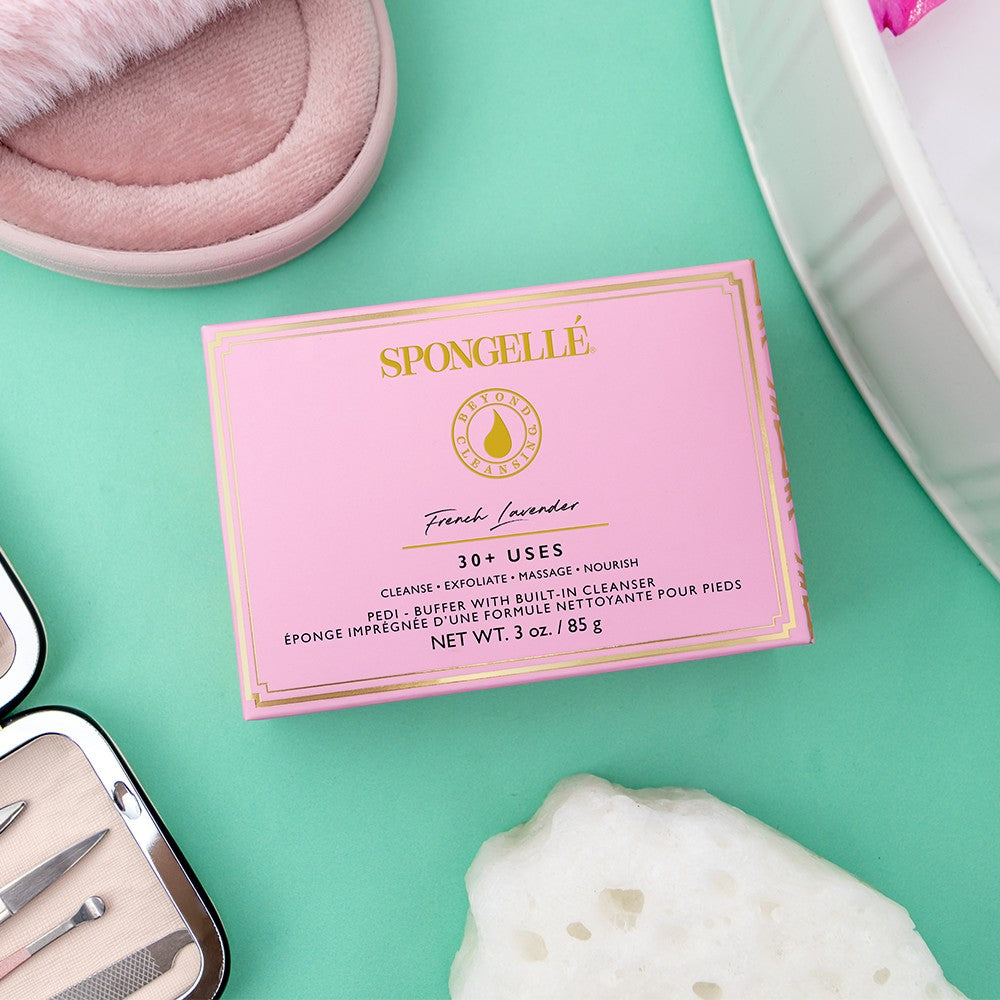French Lavender | Pedi Buffer by Spongellé
