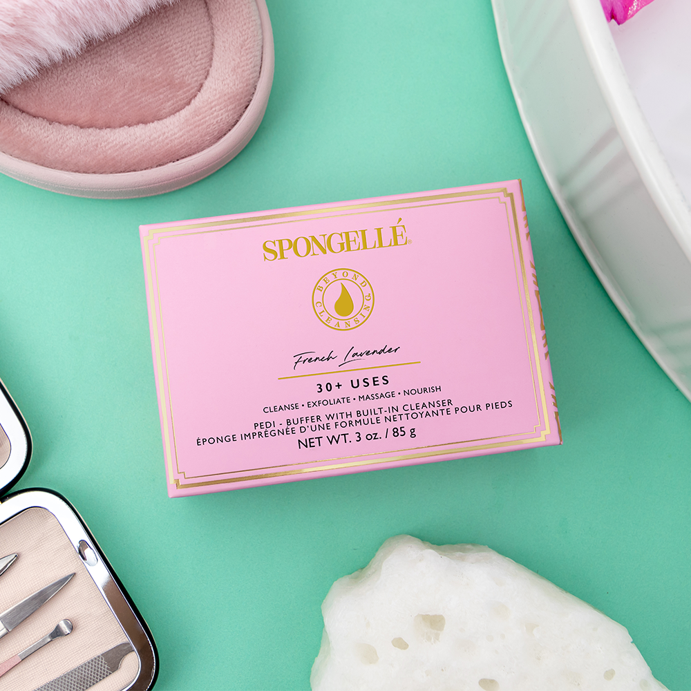 French Lavender | Pedi Buffer by Spongellé