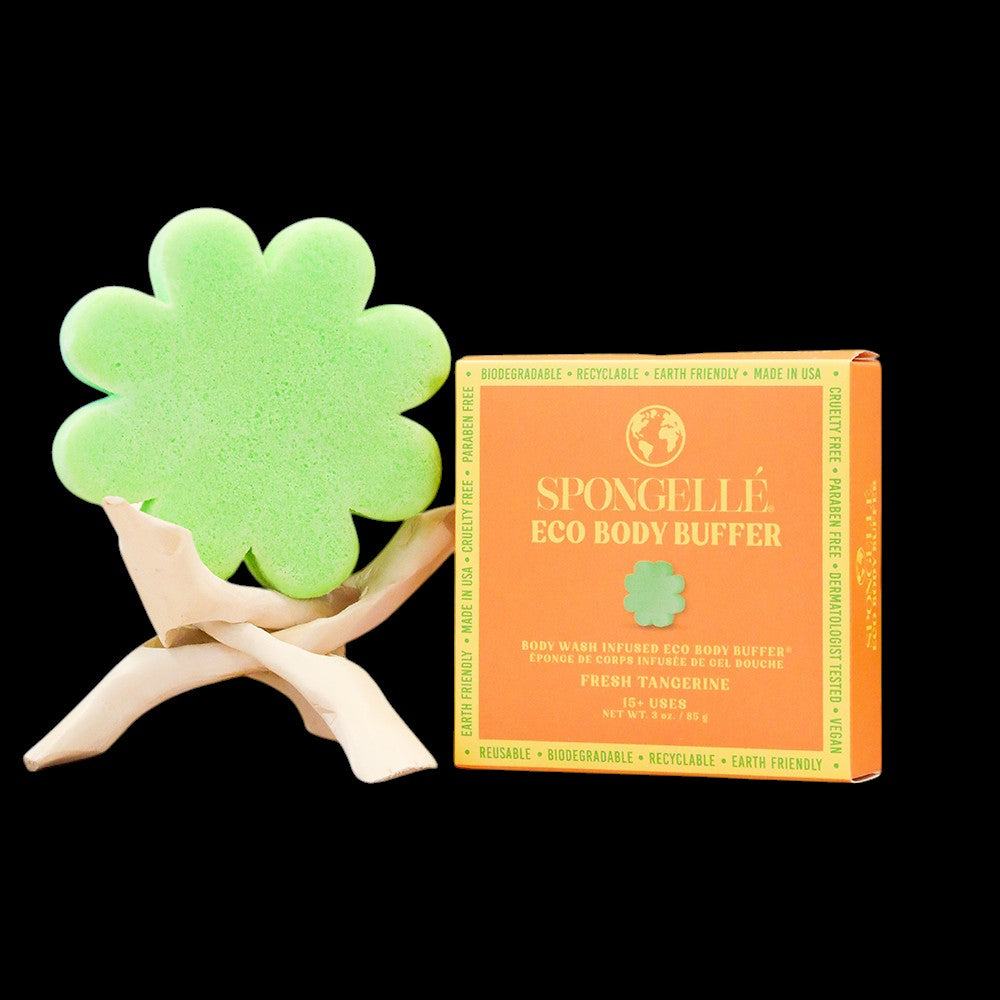 Fresh Tangerine | Eco Body Buffer by Spongellé