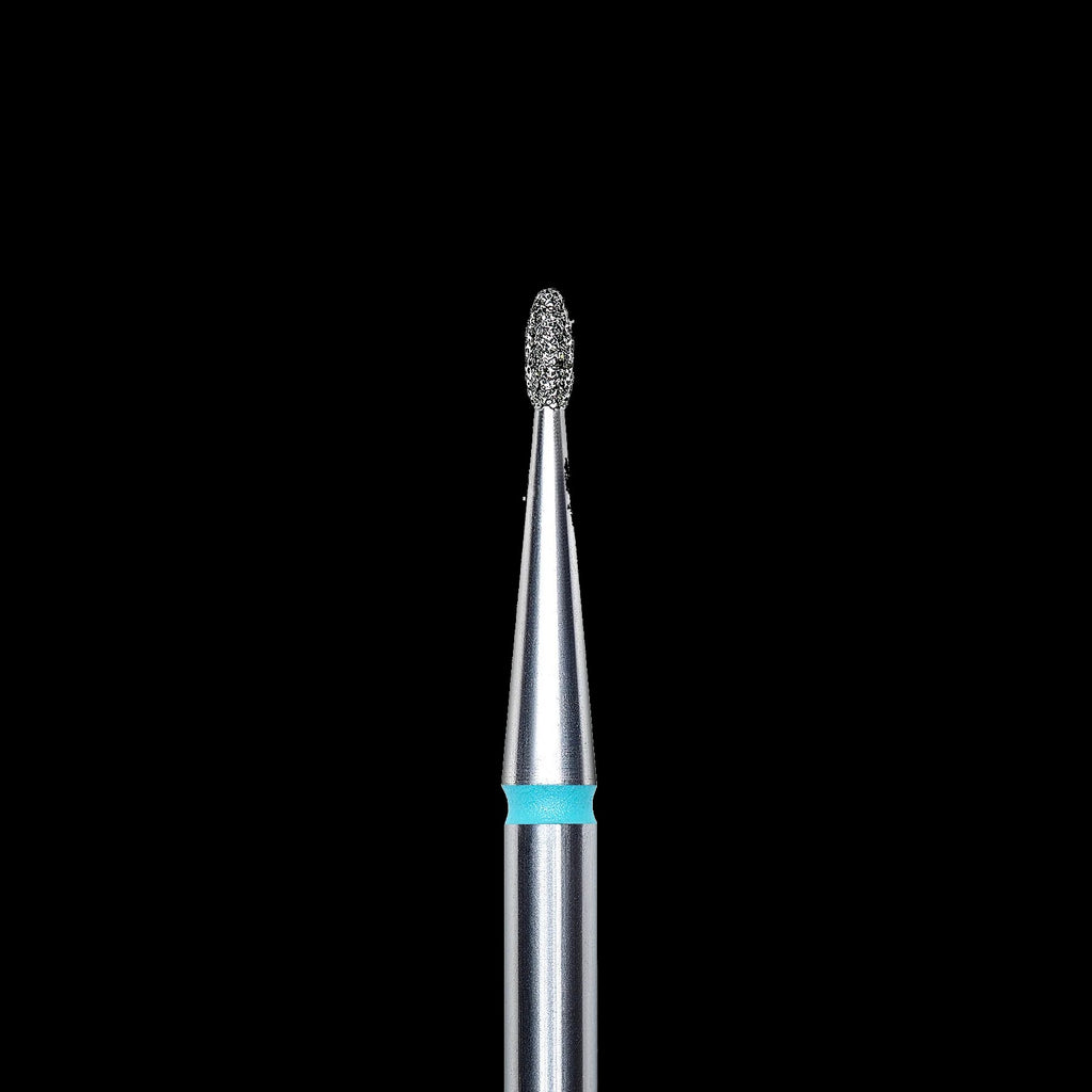 DIAMOND NAIL DRILL BIT, "BUD, BLUE, HEAD DIAMETER 1.2/3 MM (FA50B012/3) - STALEKS™ by kvadrat store