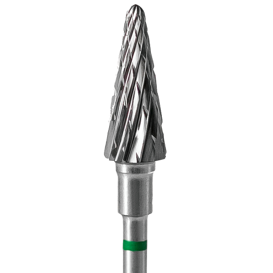 CARBIDE NAIL DRILL BIT, "CONE", GREEN, HEAD DIAMETER 6/14MM (FT71G060/14) (№70) - STALEKS™