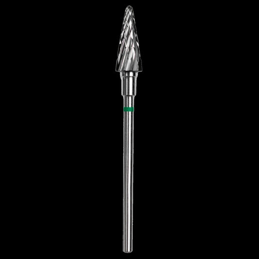 CARBIDE NAIL DRILL BIT, "CONE", GREEN, HEAD DIAMETER 6/14MM (FT71G060/14) (№70) - STALEKS™ by kvadrat store