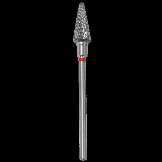 CARBIDE NAIL DRILL BIT, "CONE", RED, HEAD DIAMETER 6/14MM (FT71R060/14) (№82)- STALEKS™ by kvadrat store