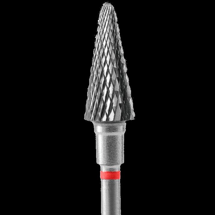 CARBIDE NAIL DRILL BIT, "CONE", RED, HEAD DIAMETER 6/14MM (FT71R060/14) (№82)- STALEKS™ by kvadrat store