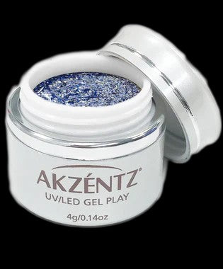 Akzentz Gel Play - Glitz Blue Tanzanite by kvadrat store