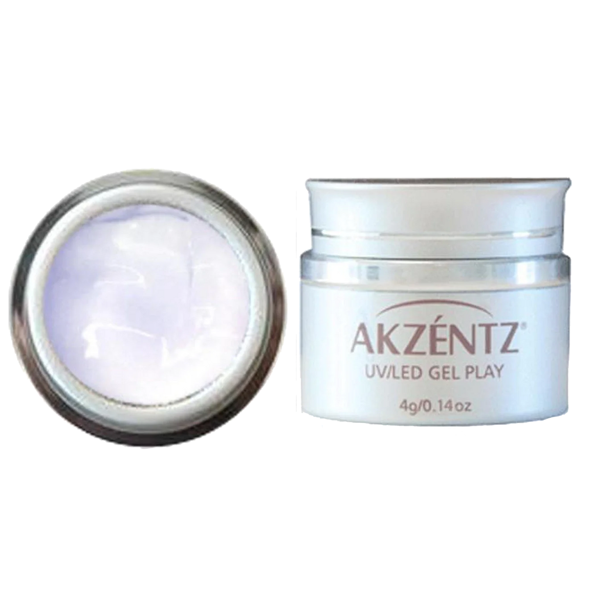 Akzentz - Gel Play - Paint Titanium White, 4g