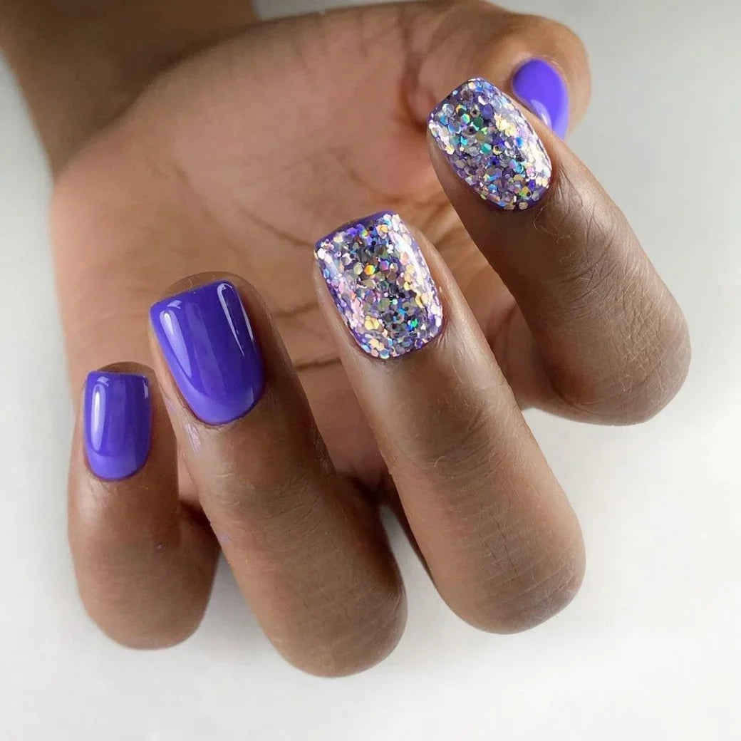 Akzentz - Gel Play - Glitter Crush Purple, 4g