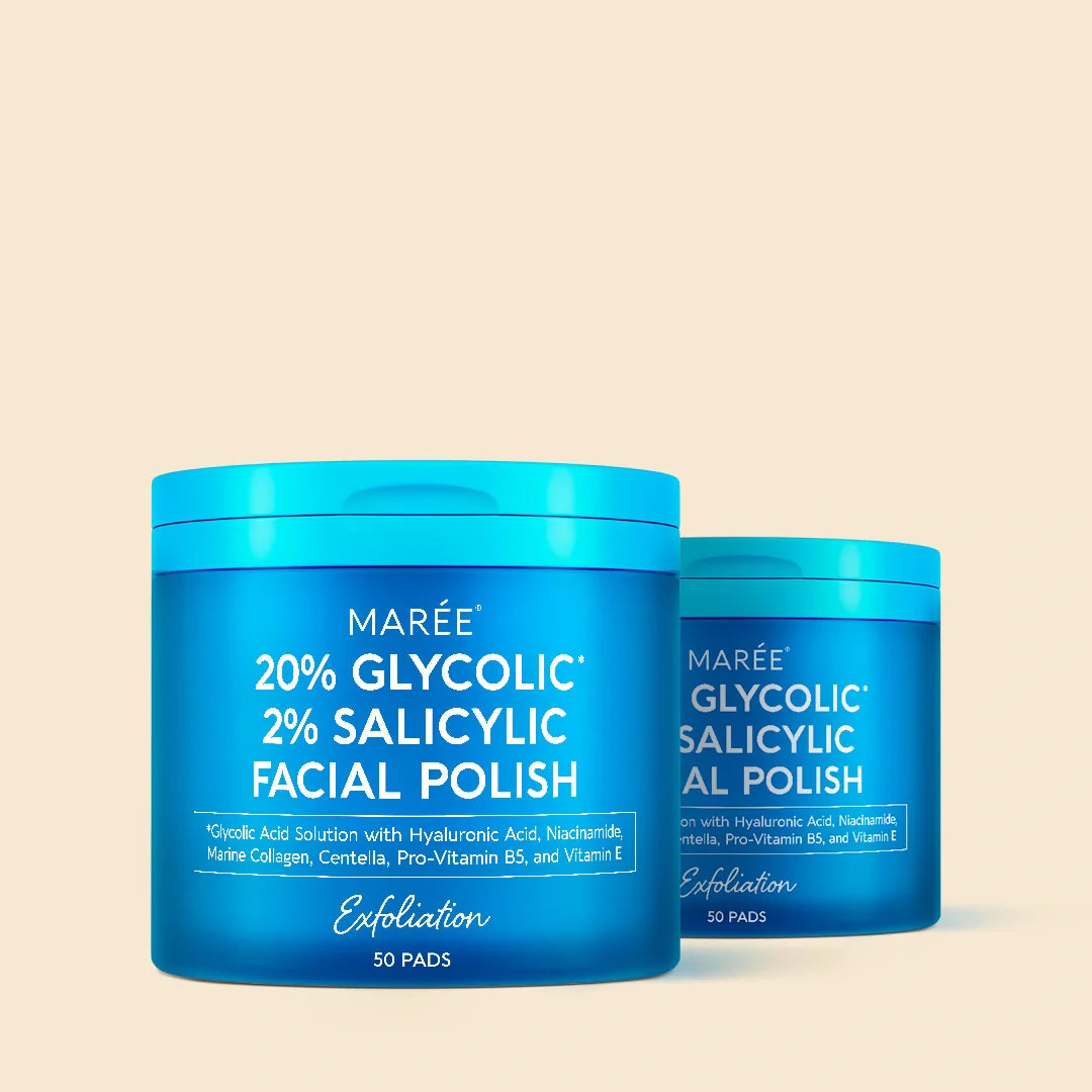 Glycolic & Salicylic Acid Peel Pads by Maree
