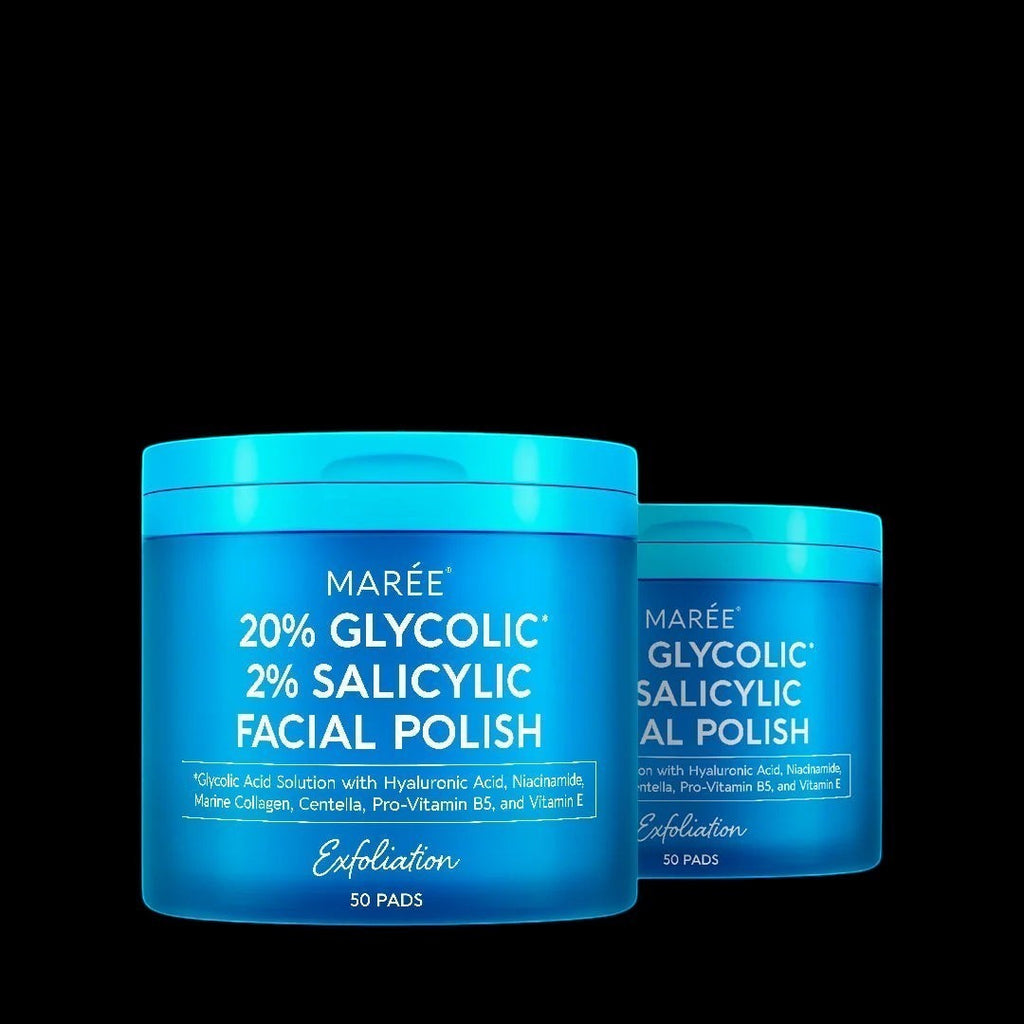 Glycolic & Salicylic Acid Peel Pads by Maree