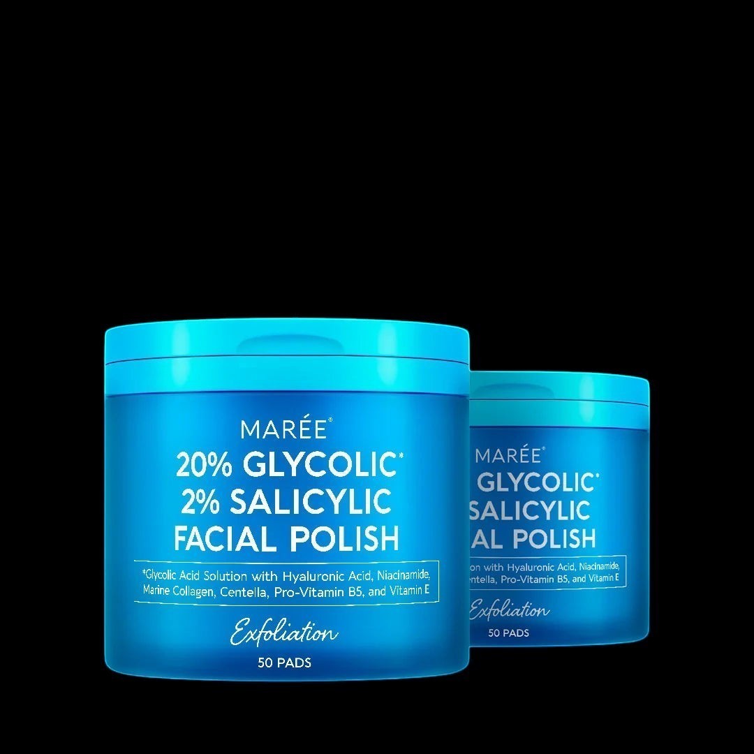 Glycolic & Salicylic Acid Peel Pads by Maree