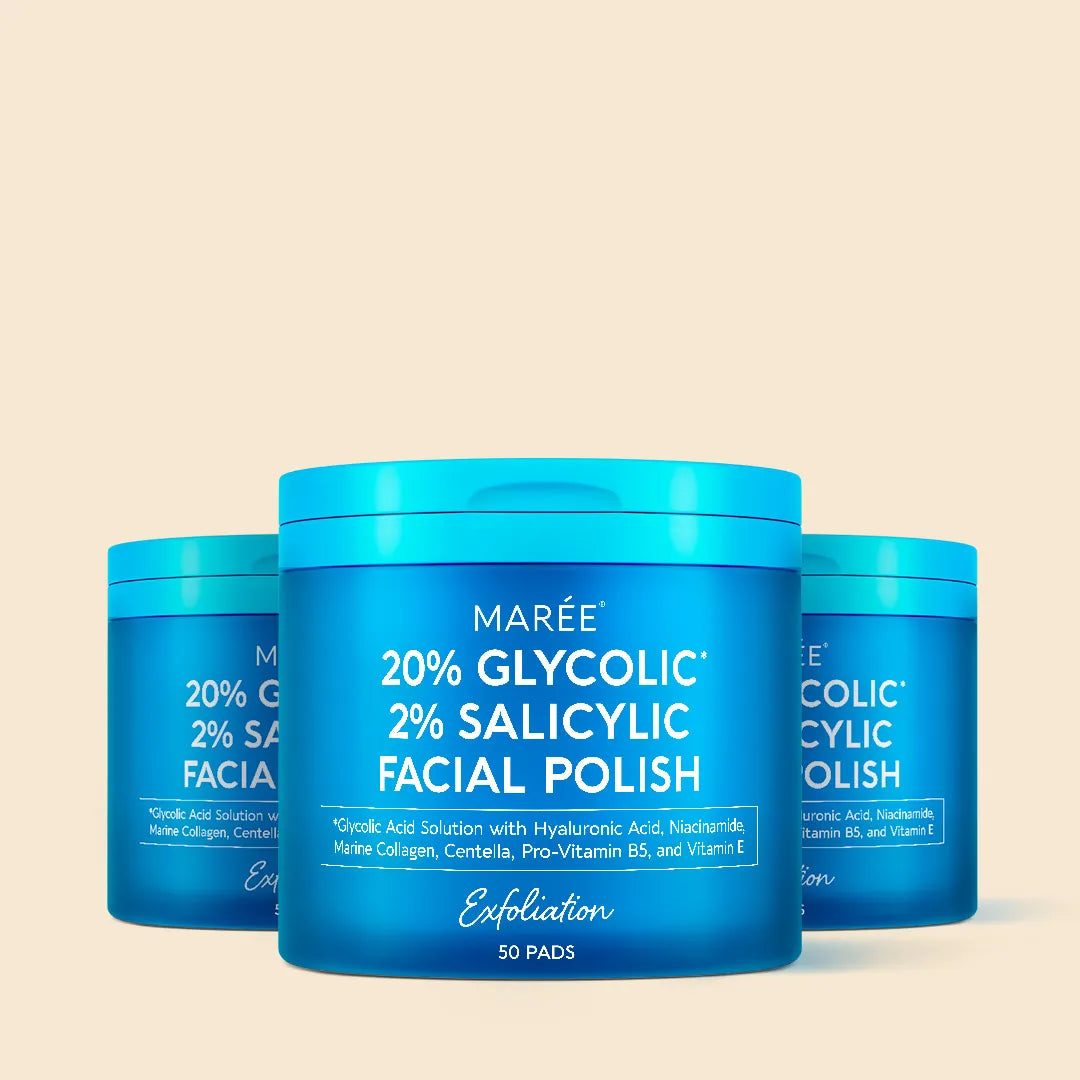 Glycolic & Salicylic Acid Peel Pads by Maree